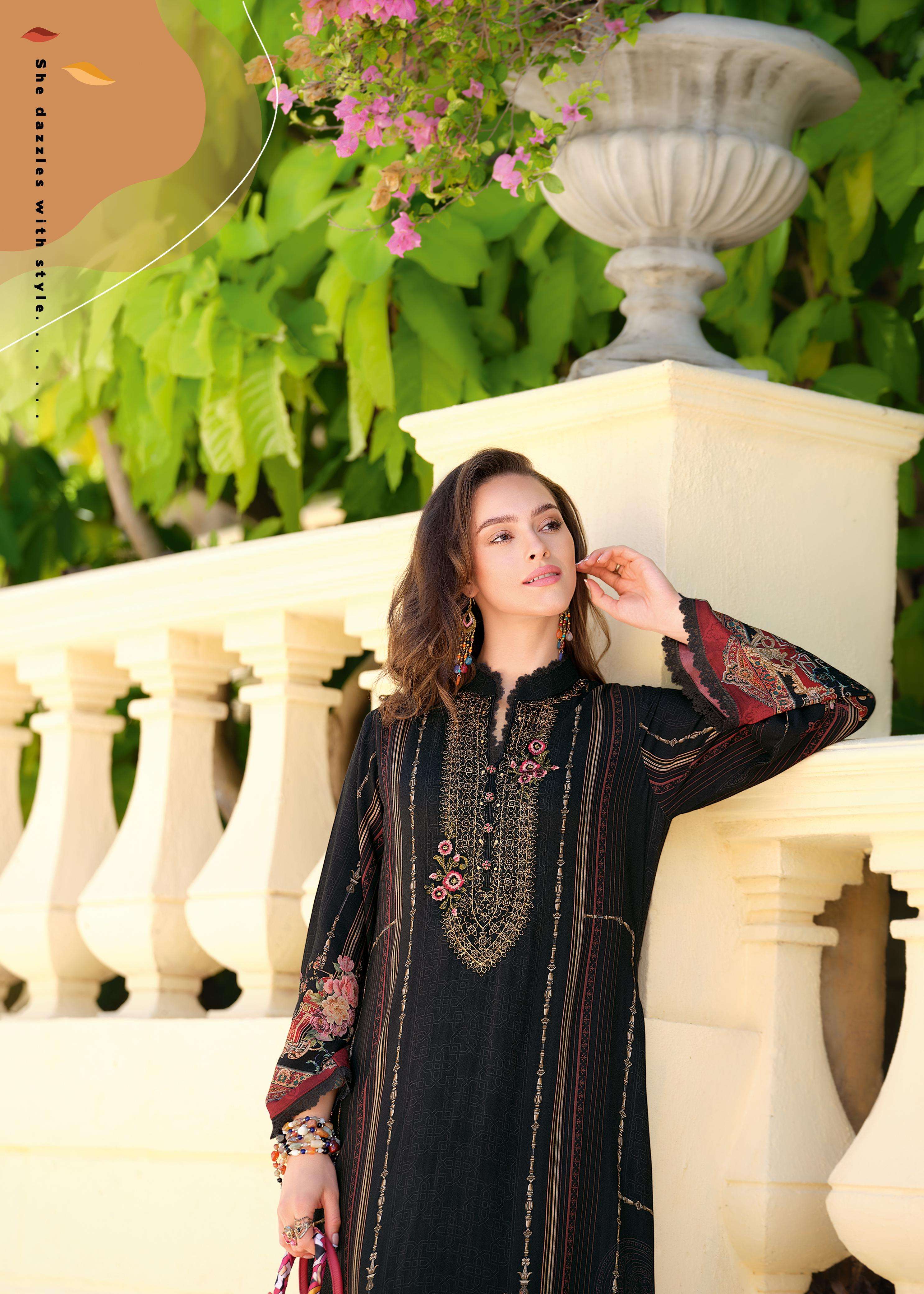 varsha dil e gulzar latest designer salwar kameez catalogue at wholesale price surat gujarat 