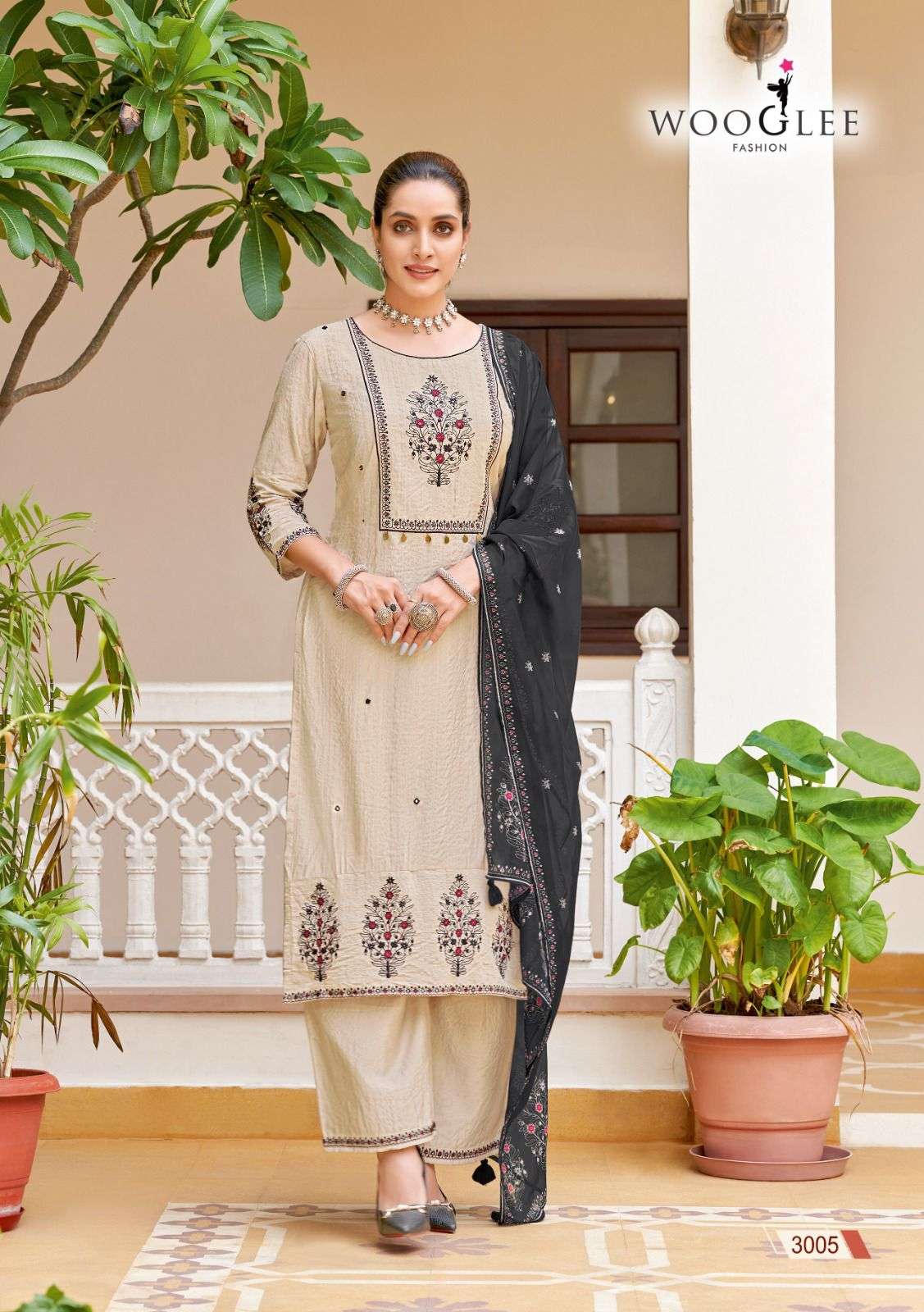 wooglee fashion swaraj 3001-3006 series viscos designer kurtis catalogue wholesale collection surat
