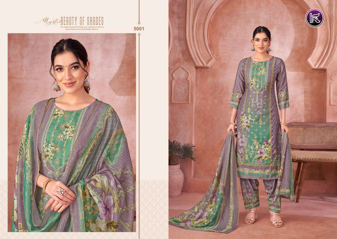 kala fashion akshita 5001-5004 series deisgner pure muslin digital printed hand work salwar kameez buy online shopping surat