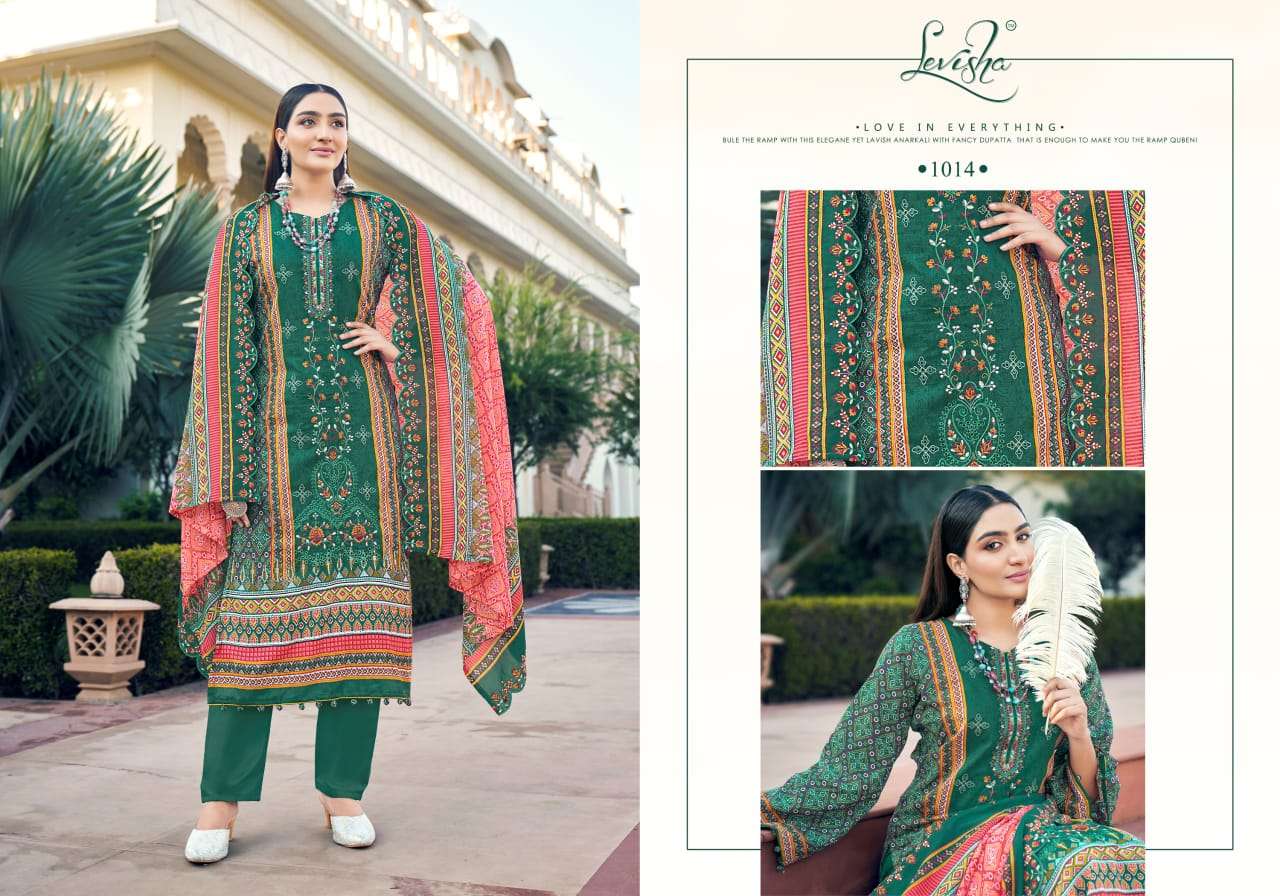 levisha naira madhubala 1013-1020 series pakistani style designer salwar kameez catalogue wholesale price surat