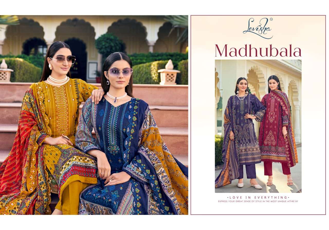 levisha naira madhubala 1013-1020 series pakistani style designer salwar kameez catalogue wholesale price surat