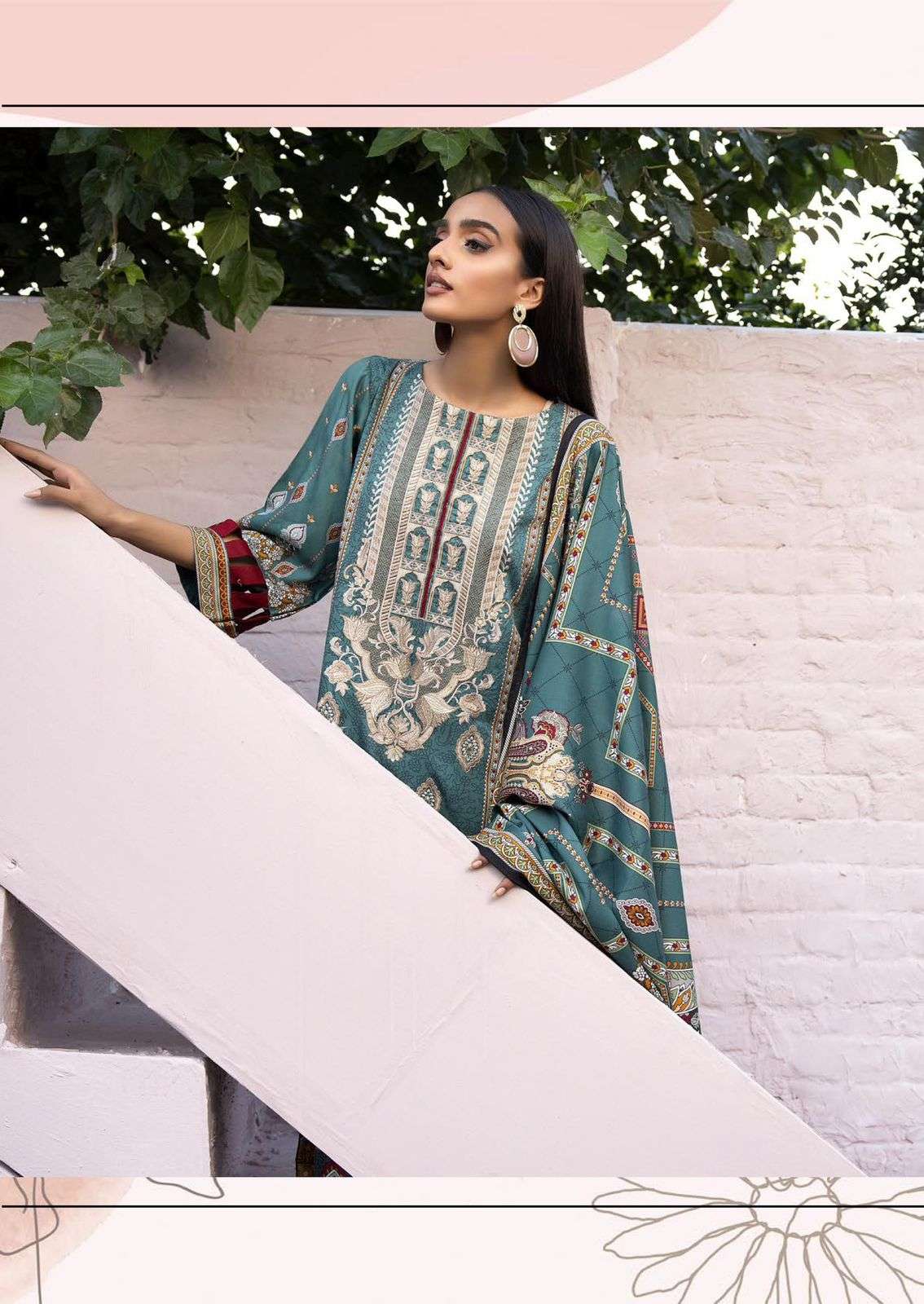 mishri creation gulbagh vol-6 6001-6006 series lawn cotton salwar kameez catalogue manufacturer surat 