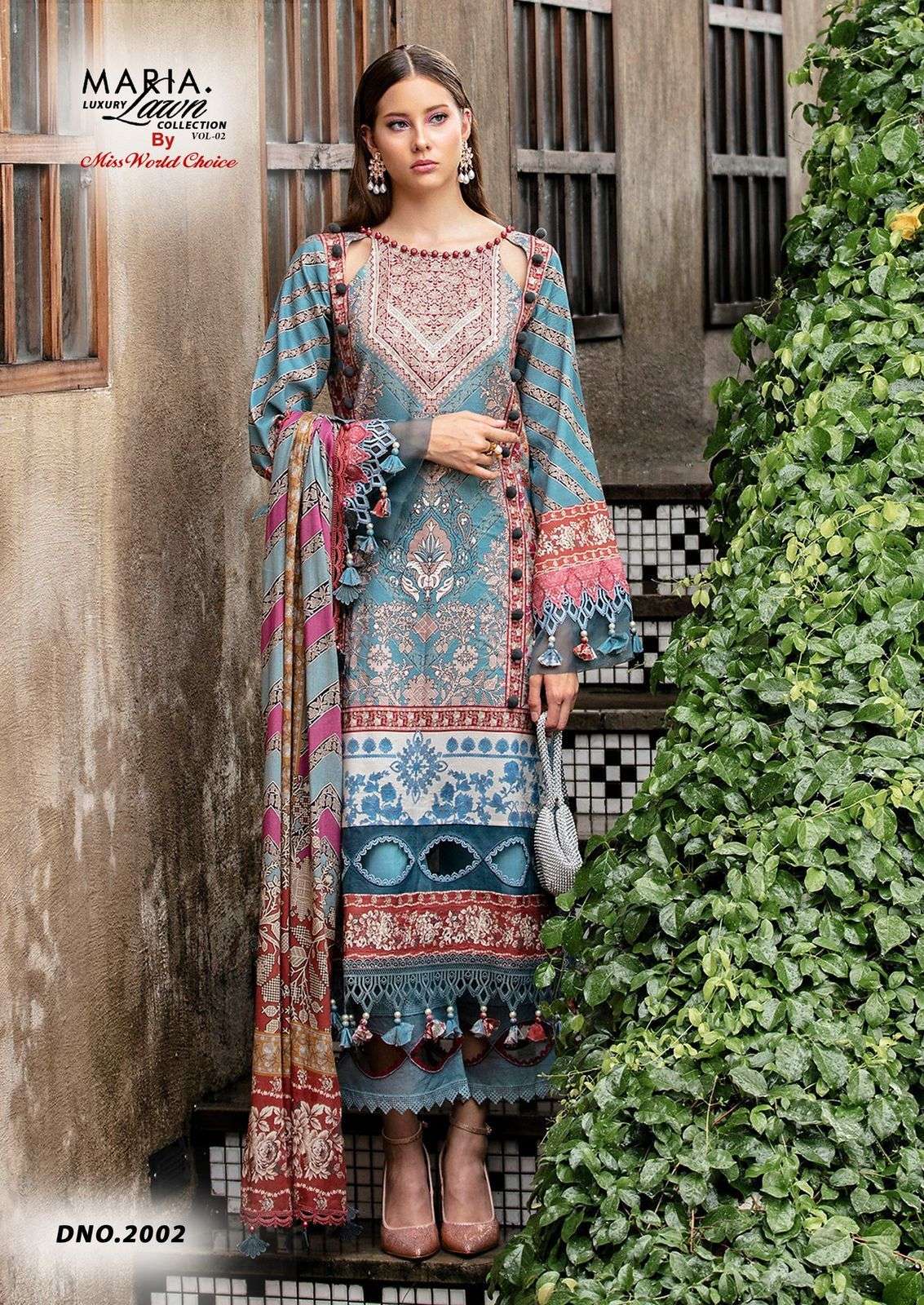 miss world maria vol-2 2001-2006 series cotton salwar kameez catalogue wholesale rate surat gujarat 