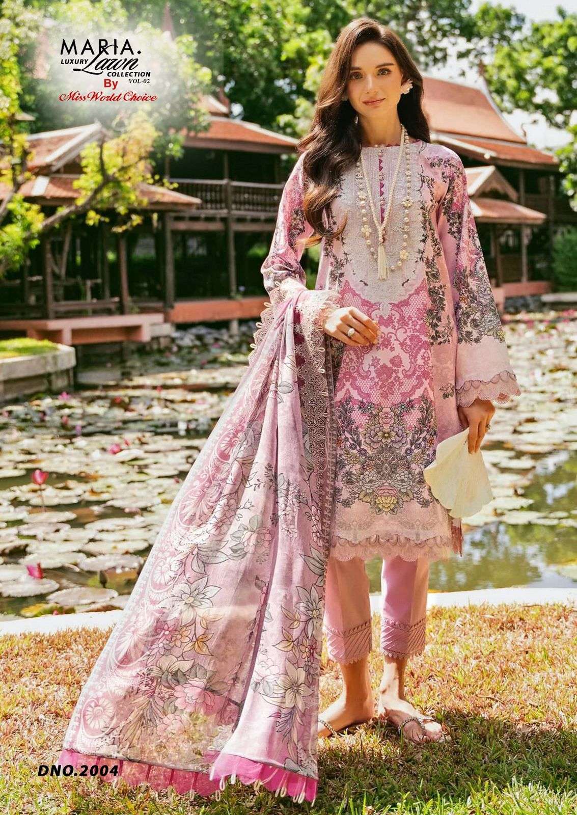 miss world maria vol-2 2001-2006 series cotton salwar kameez catalogue wholesale rate surat gujarat 