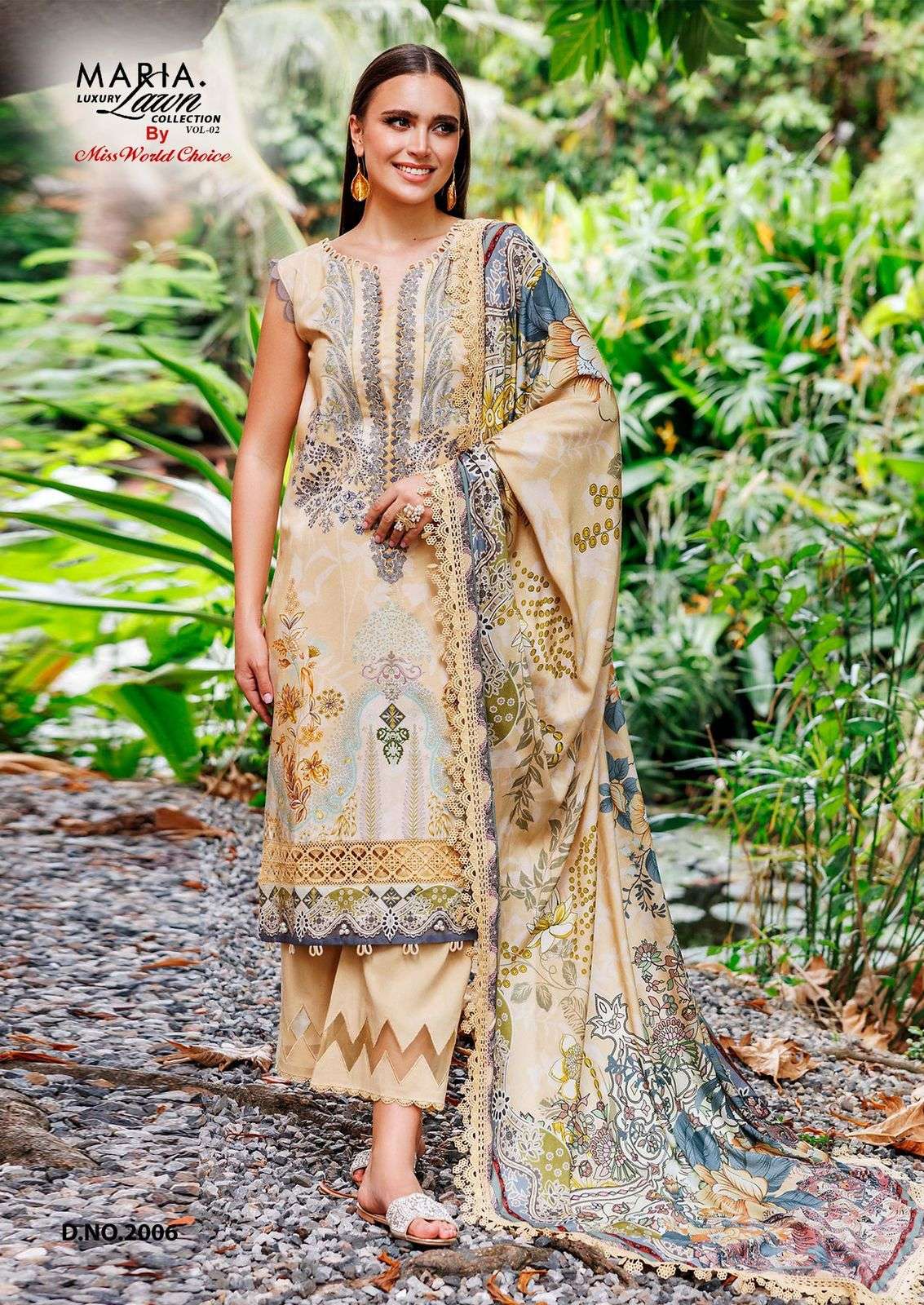 miss world maria vol-2 2001-2006 series cotton salwar kameez catalogue wholesale rate surat gujarat 