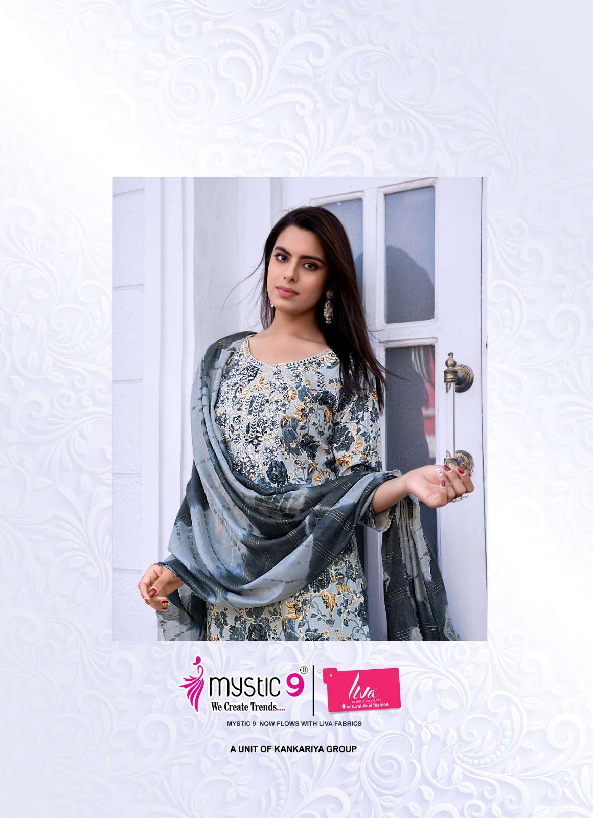 mystic anaya vol-1 1001-1008 series rayon lucknowi style designer kurtis catalogue wholesale price surat gujarat 