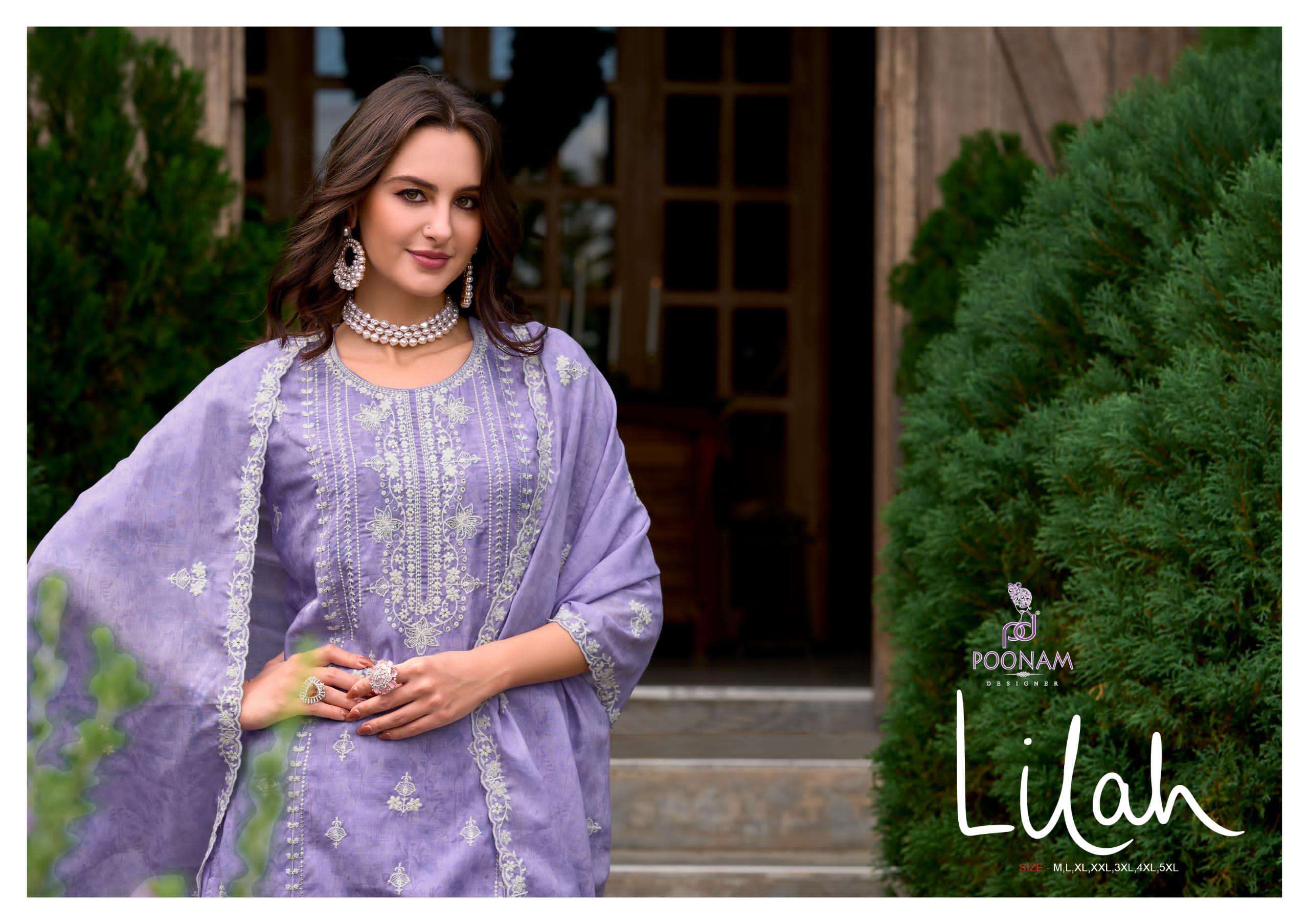 poonam creation lilah 1001-1004 series cotton printed kurtis catalogue wholesale market surat gujarat 
