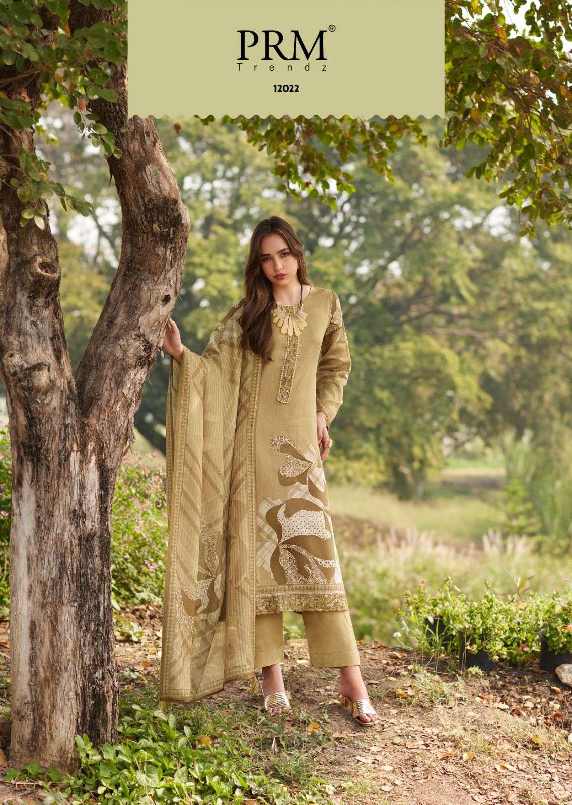 prm trendz camilla 12021-12026 series party wear jam cotton embroidred salwar kameez catalogue set to set only 