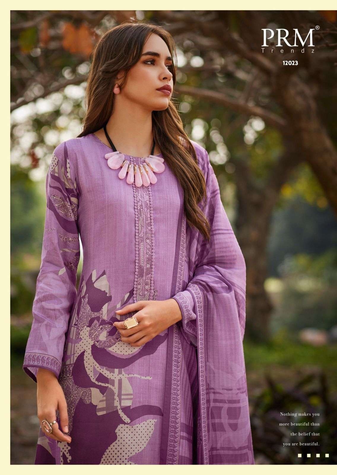 prm trendz camilla 12021-12026 series party wear jam cotton embroidred salwar kameez catalogue set to set only 
