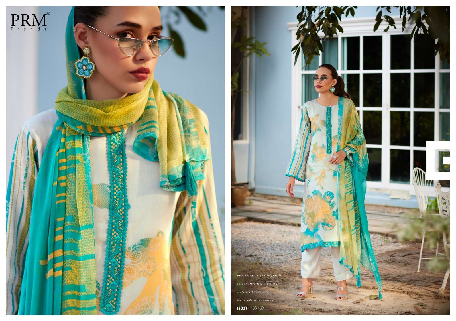 prm trendz noreen 12033-12038 series premium designer salwar kameez catalogue online wholesaler surat gujrat