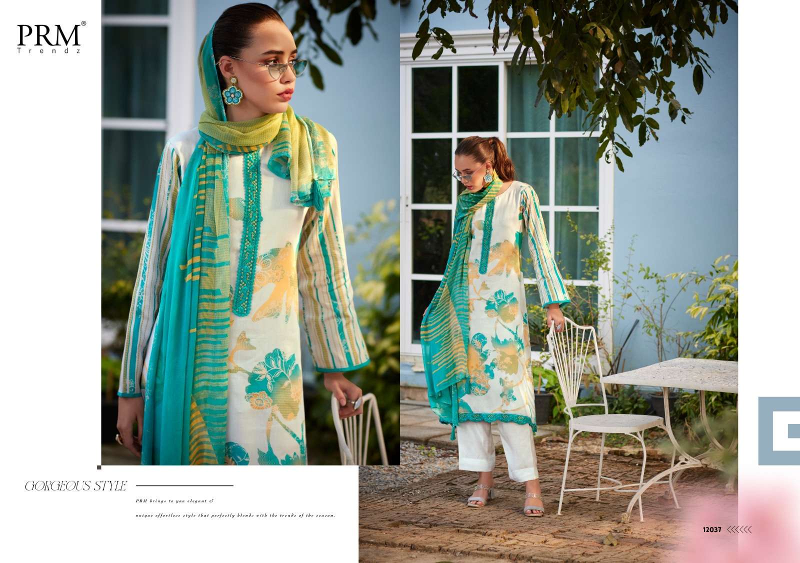 prm trendz noreen 12033-12038 series premium designer salwar kameez catalogue online wholesaler surat gujrat