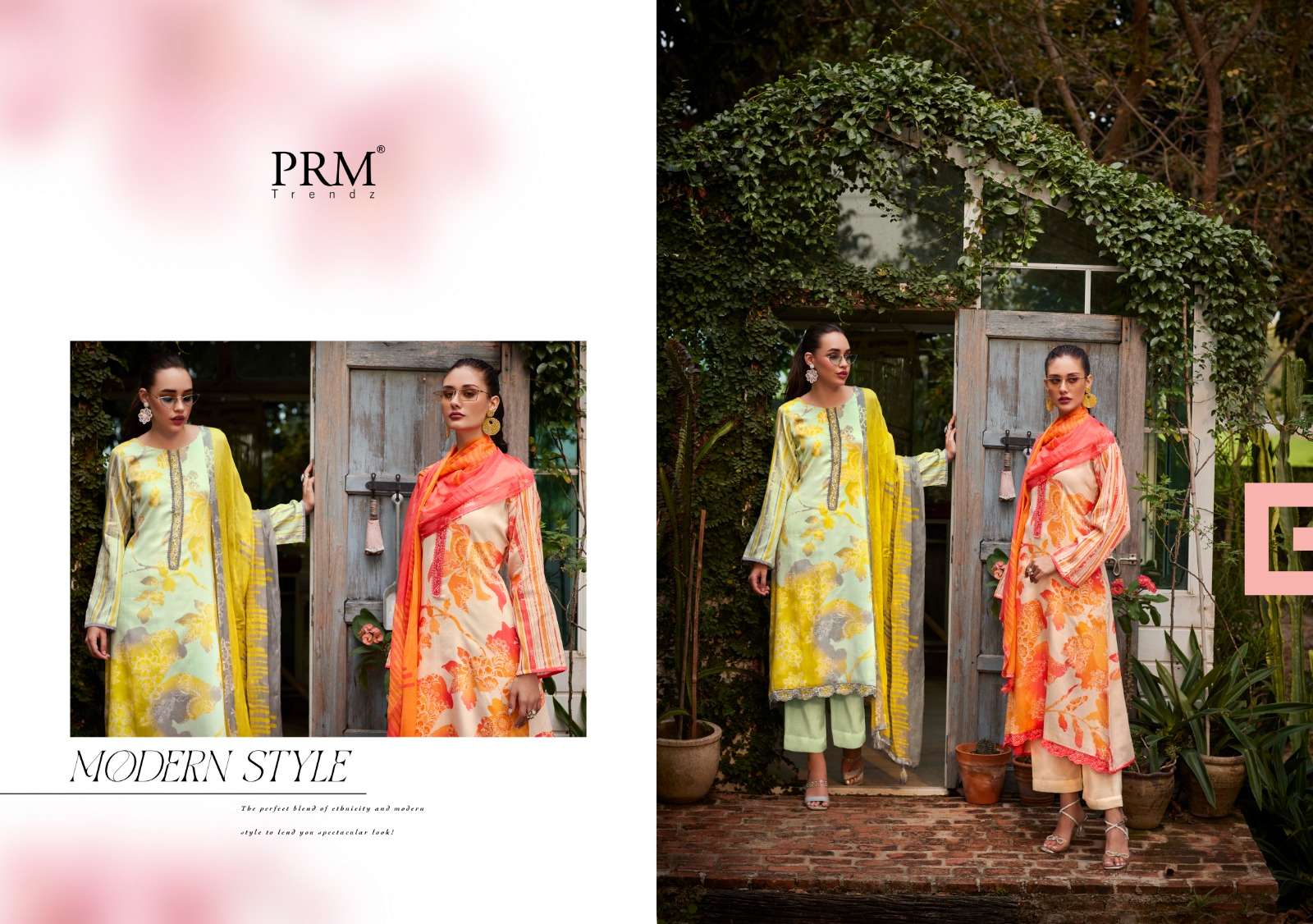 prm trendz noreen 12033-12038 series premium designer salwar kameez catalogue online wholesaler surat gujrat