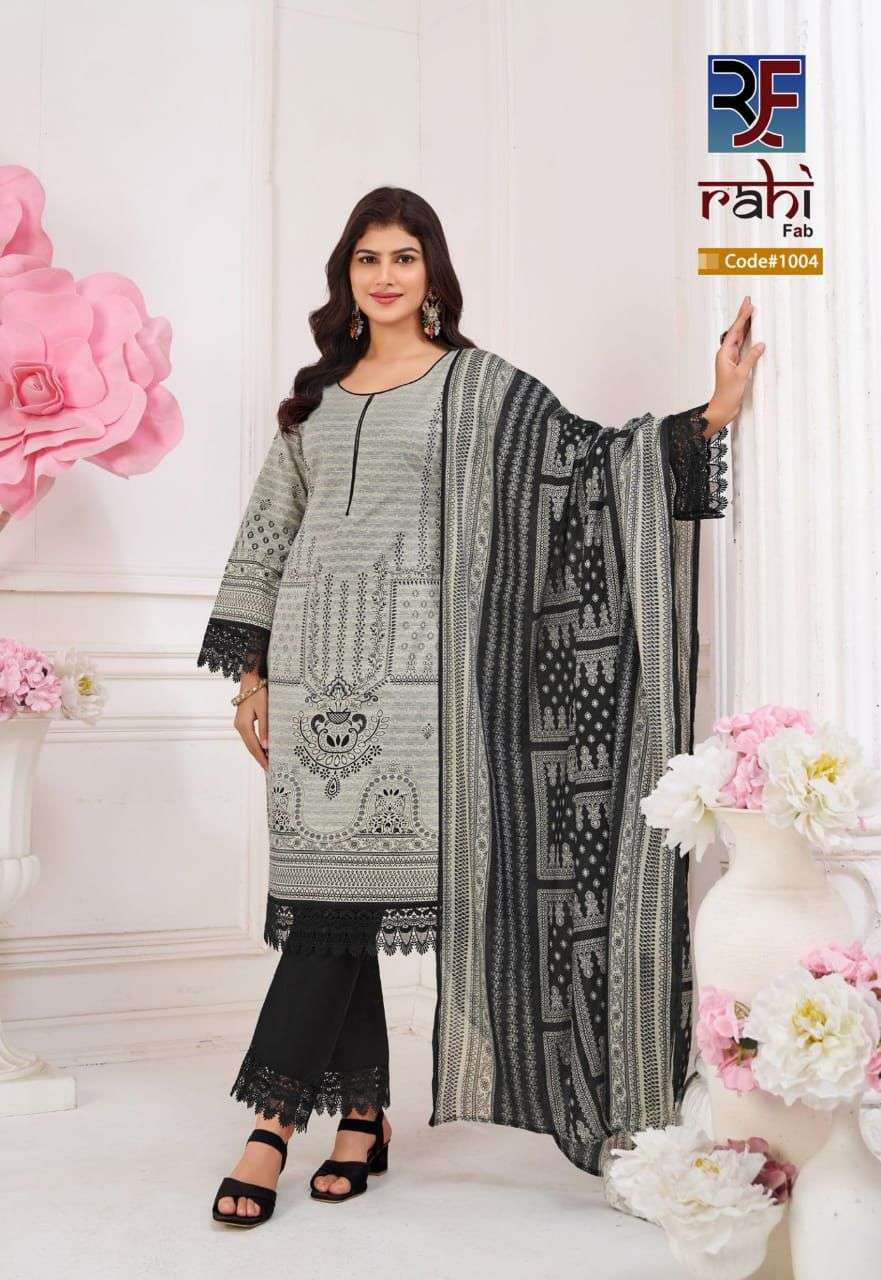 rahi fab rizwana digital print designer salwar kameez catalogue shopping surat gujarat 