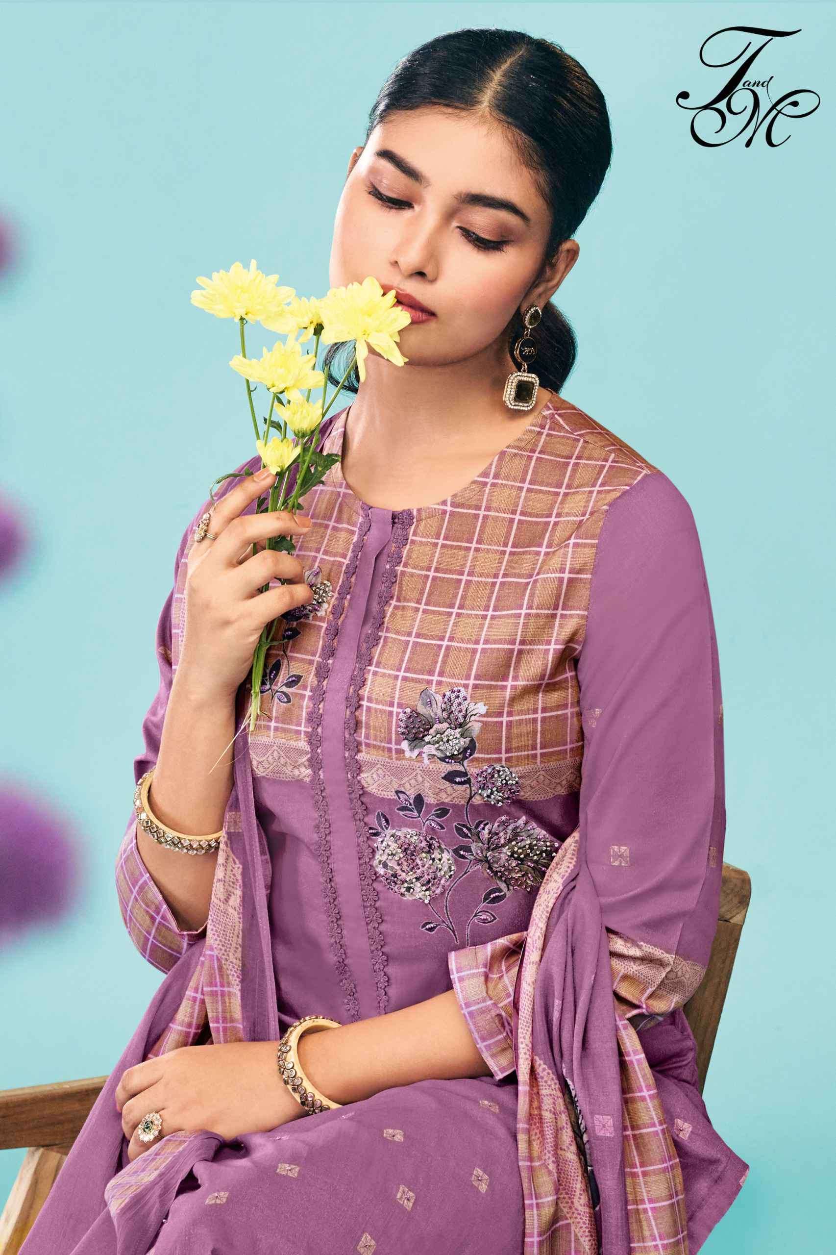 amrit by t&m  colors summer wear pure cotton exclusive designer salwar kameez best online price surat