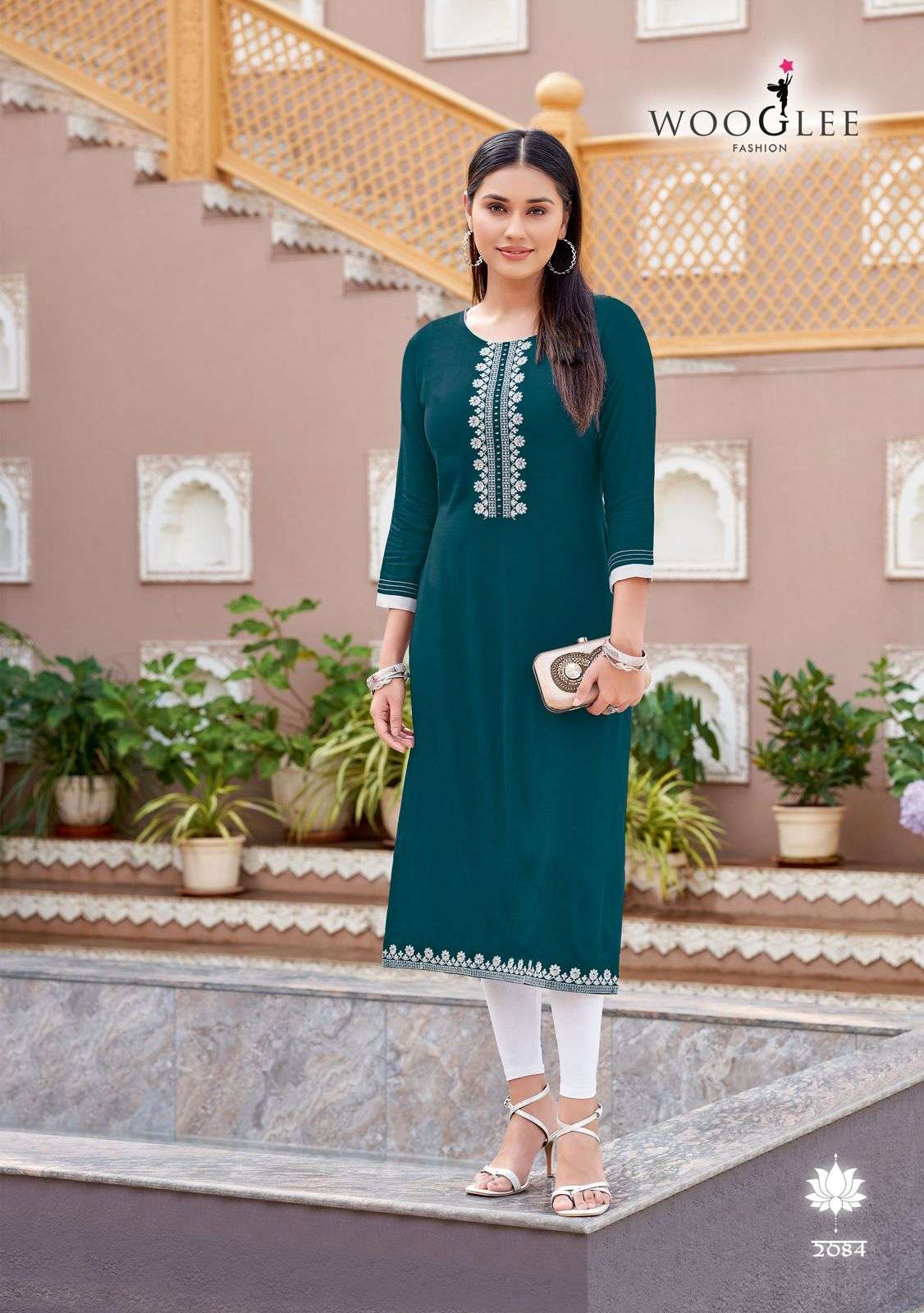 barbella vol 13 by wooglee fashion colors series heavy rayon designer kurtis best online price surat