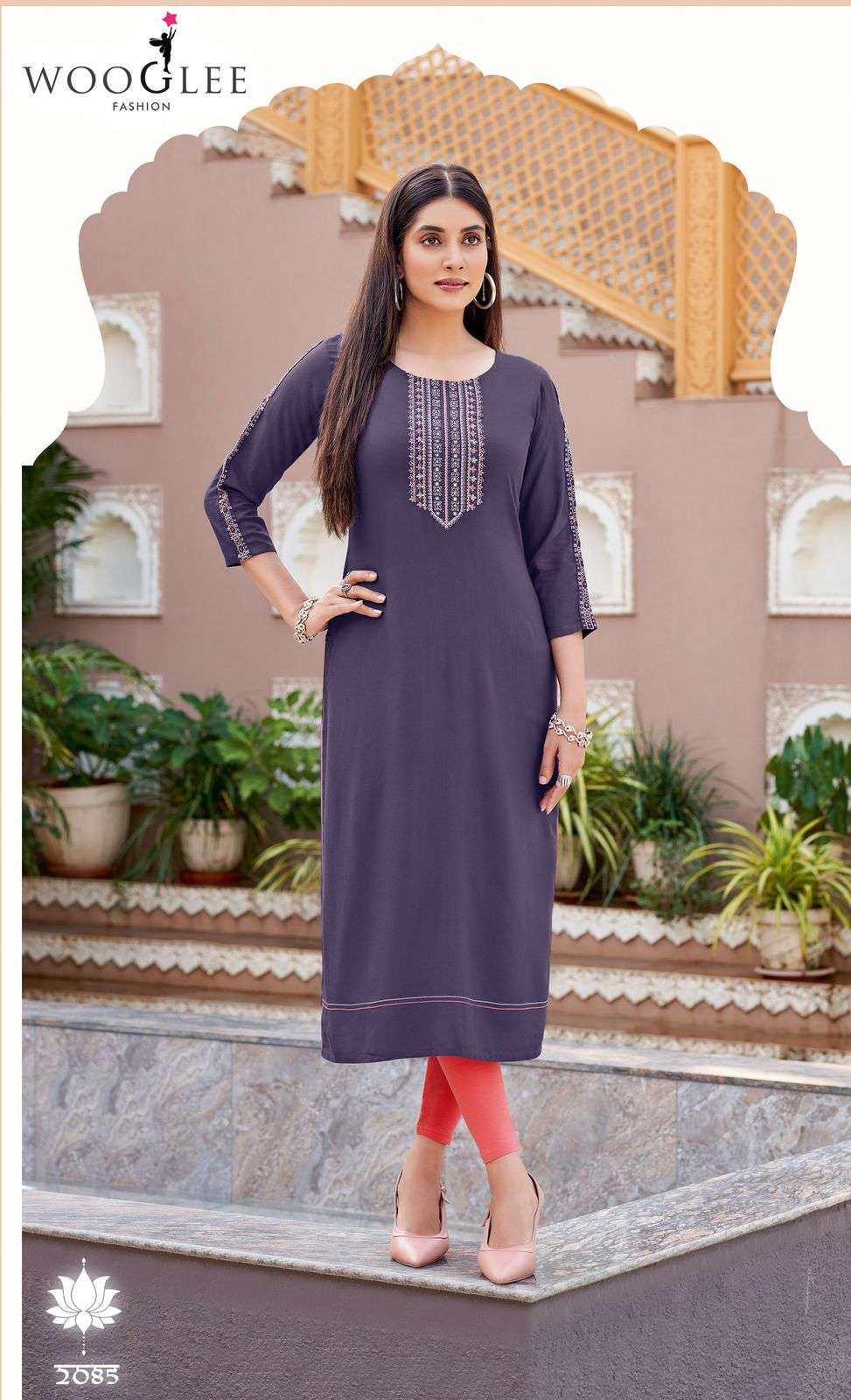 barbella vol 13 by wooglee fashion colors series heavy rayon designer kurtis best online price surat