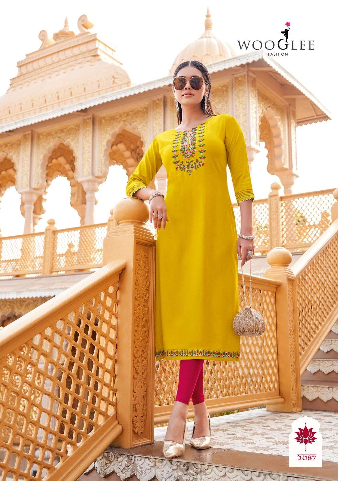 barbella vol 13 by wooglee fashion colors series heavy rayon designer kurtis best online price surat