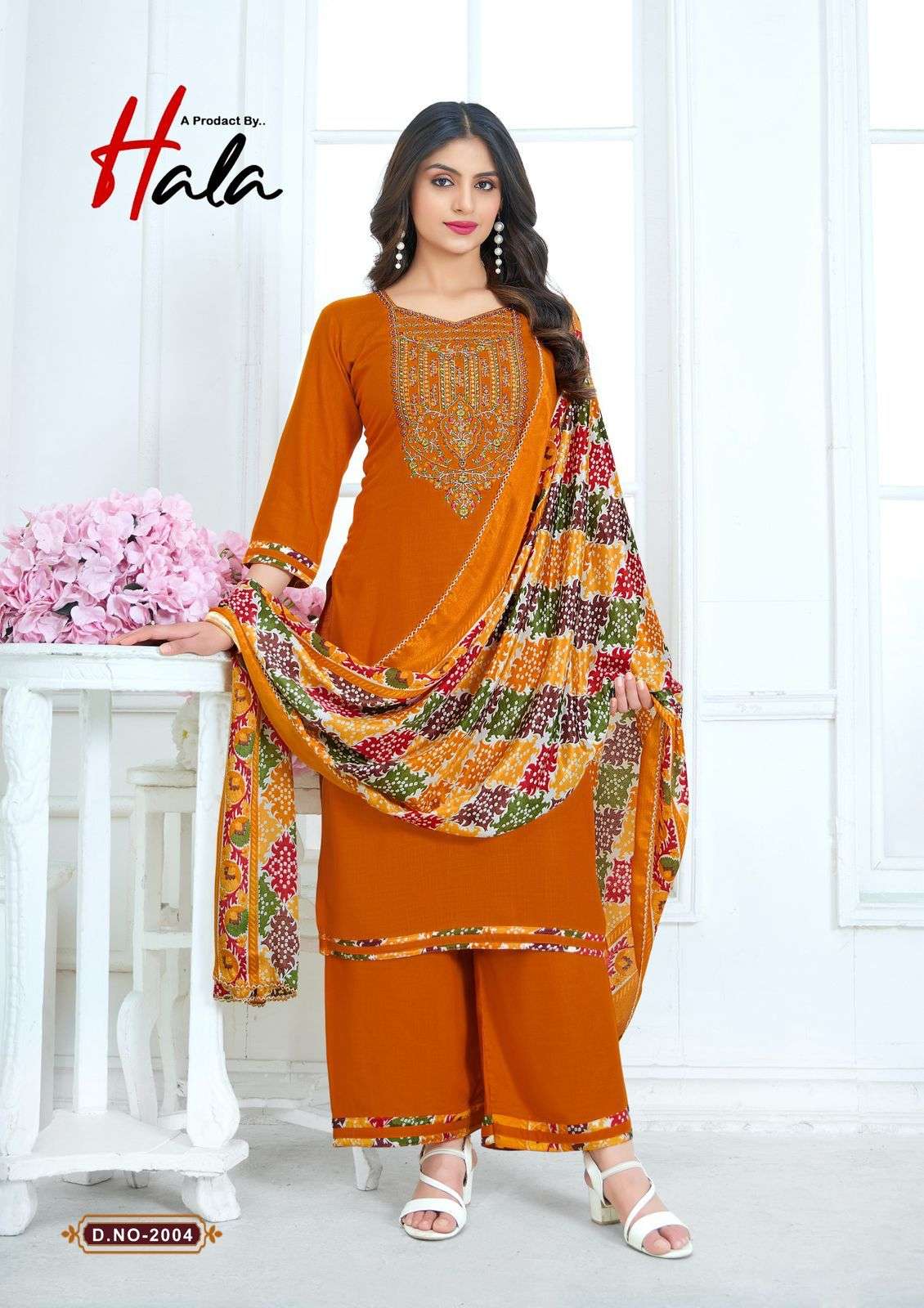 hala nigaar vol 2 designer rayon sulb embroidered salwar kameez wholesale best price catalogue 