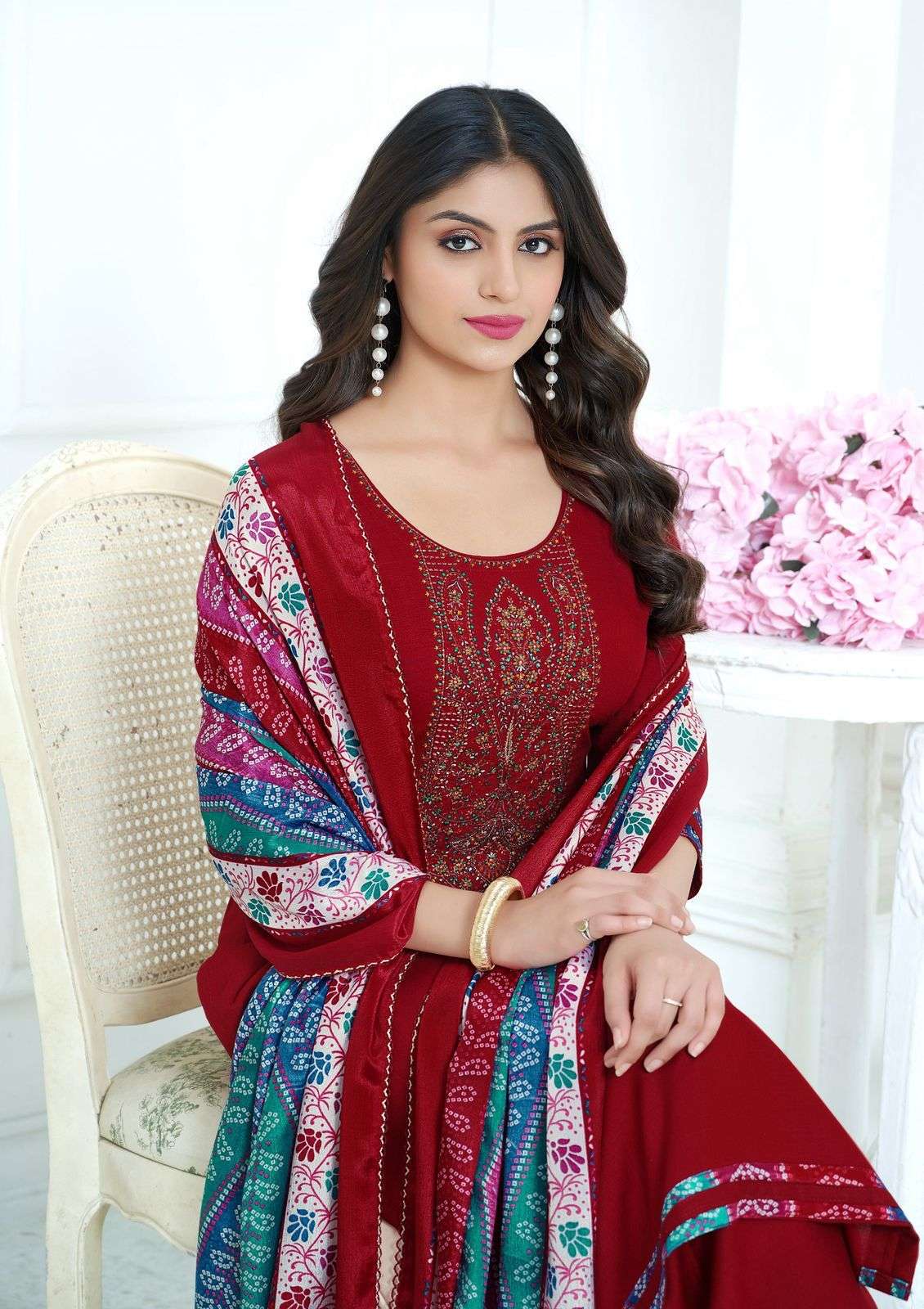 hala nigaar vol 2 designer rayon sulb embroidered salwar kameez wholesale best price catalogue 
