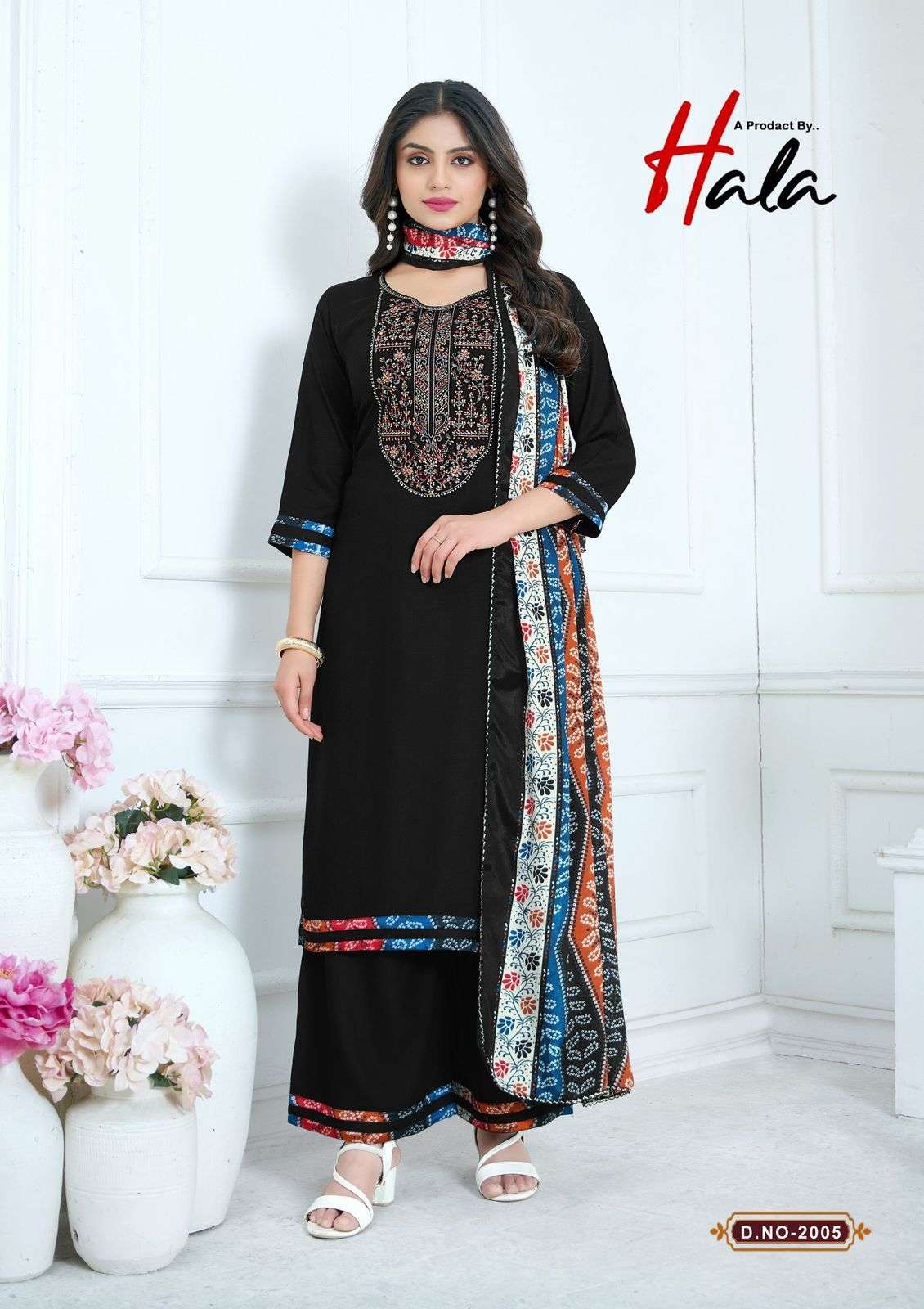 hala nigaar vol 2 designer rayon sulb embroidered salwar kameez wholesale best price catalogue 
