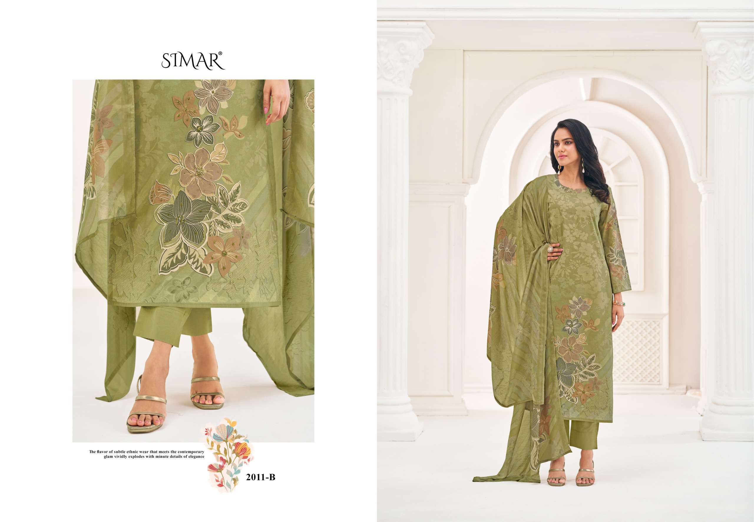 hunar by simar colors lawn cotton summer wear designer salwar kameez best online price surat