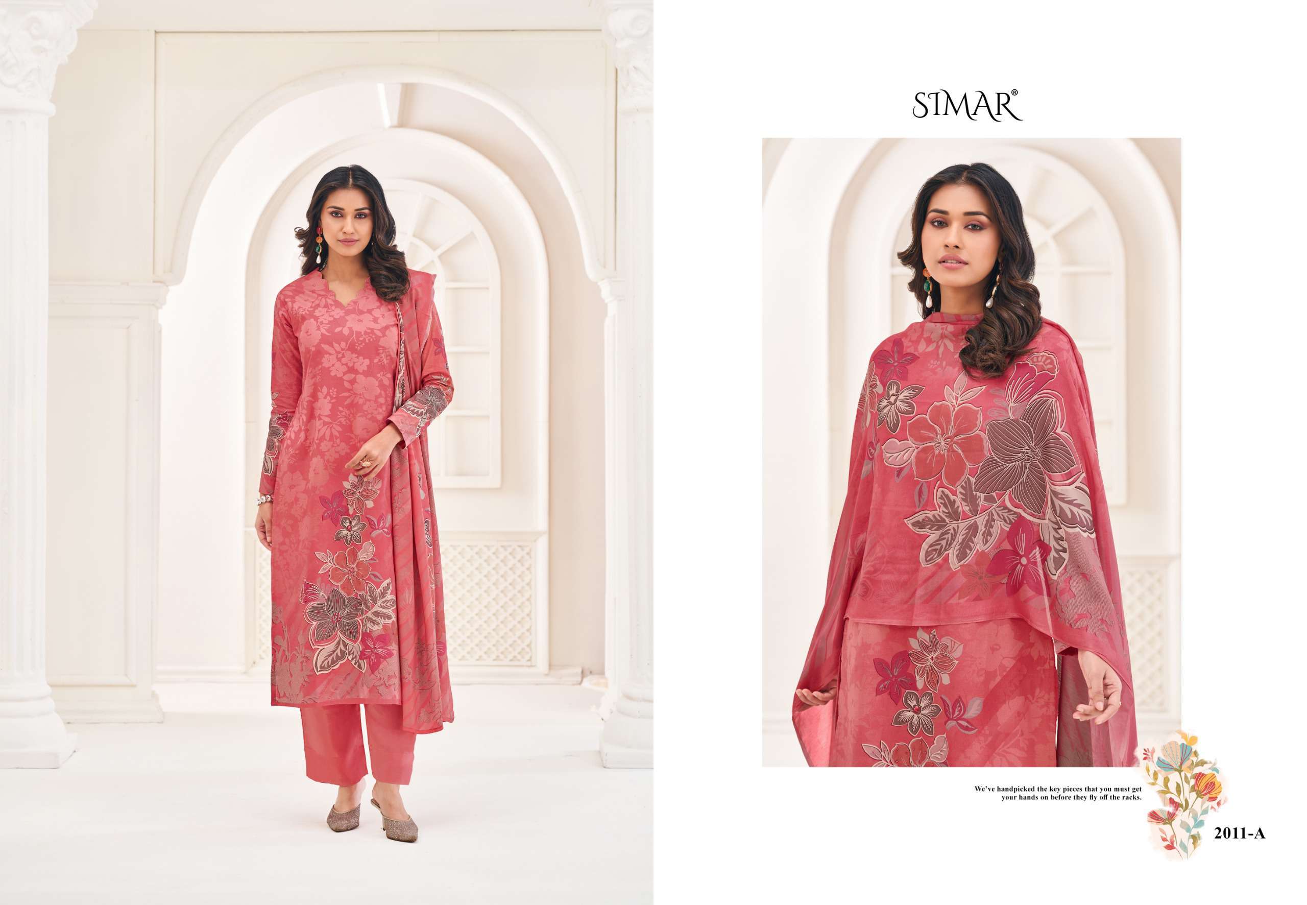 hunar by simar colors lawn cotton summer wear designer salwar kameez best online price surat