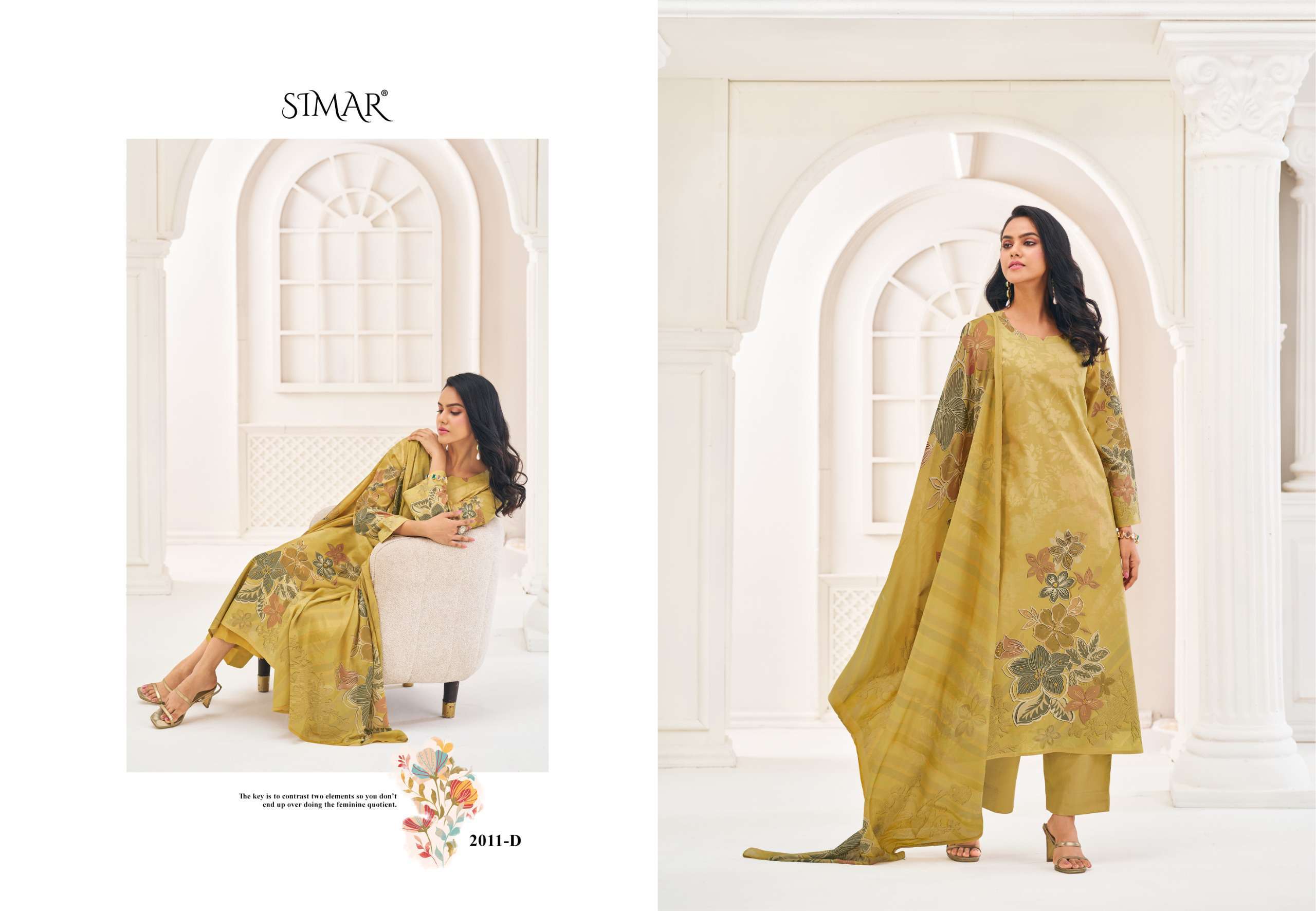 hunar by simar colors lawn cotton summer wear designer salwar kameez best online price surat