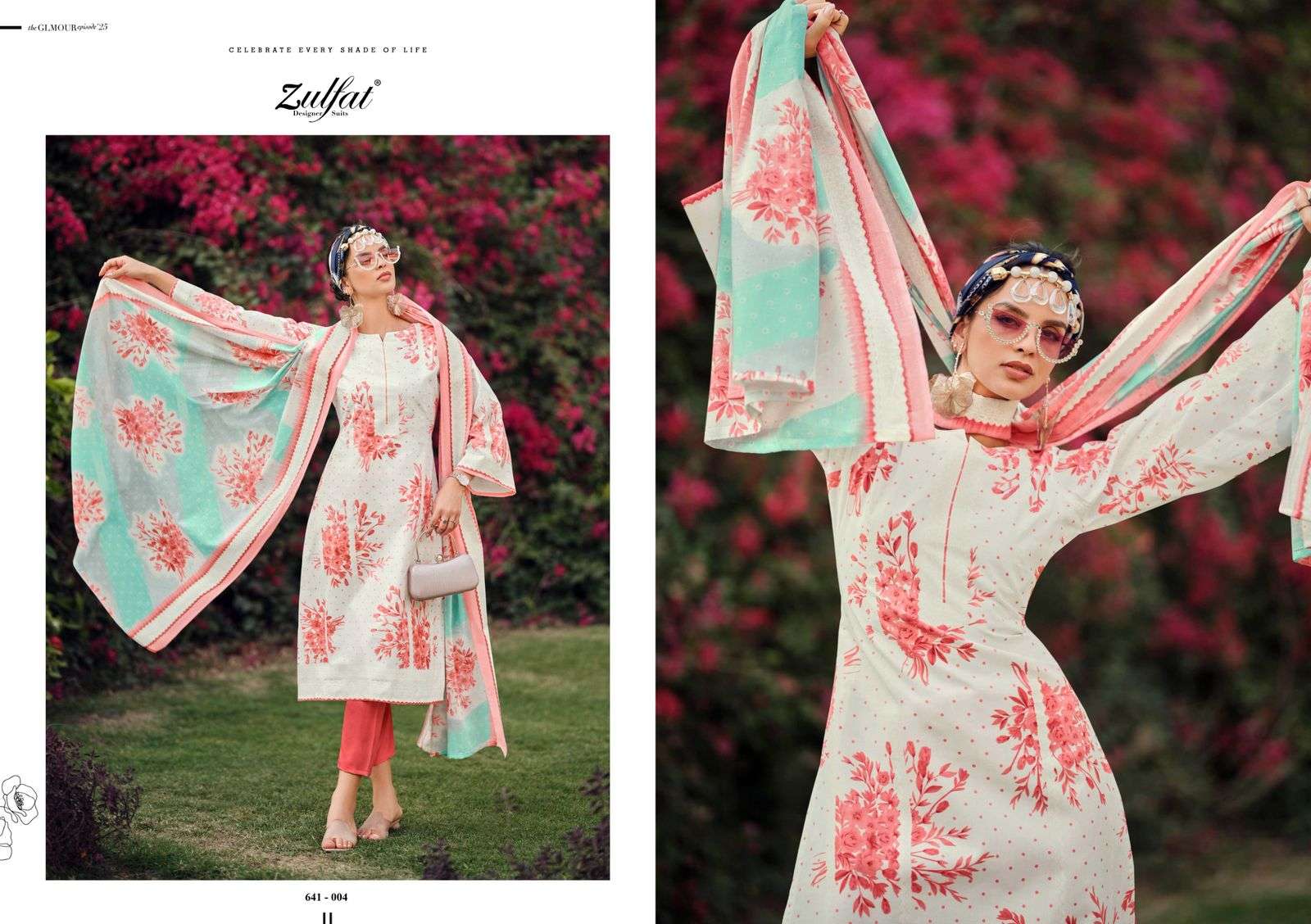 iconic by zulfat designer suits colors series pure cotton designer salwar kameez best online price surat