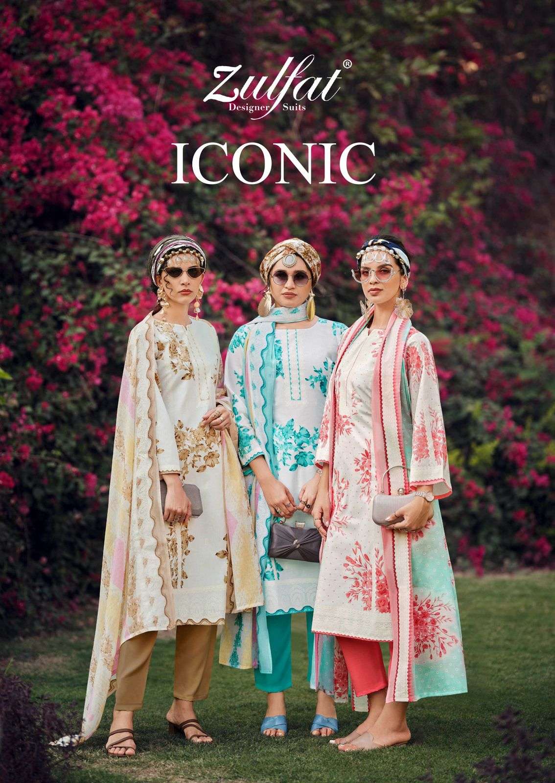 iconic by zulfat designer suits colors series pure cotton designer salwar kameez best online price surat