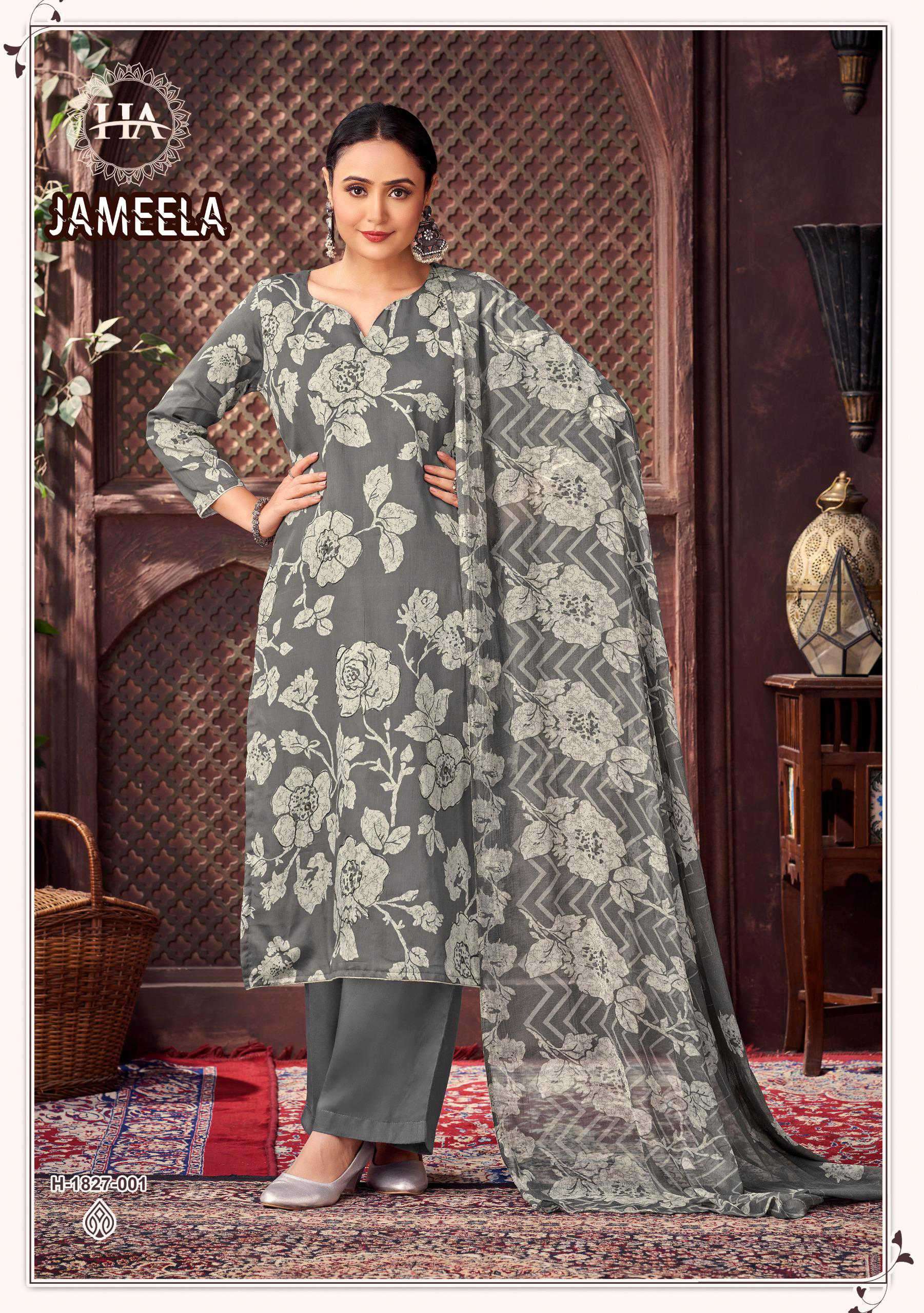 jameela by harshit fashion colors pure zam exclusive designer summer wear unstitch salwar kameez best rant online surat