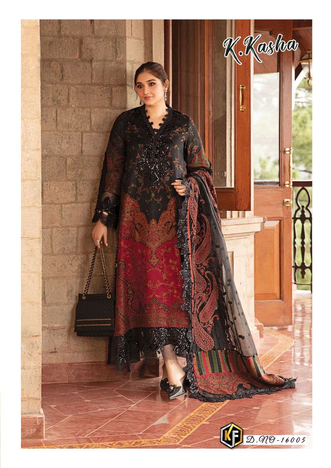 k kasha vol 16 by keval fab colors series exclusive cotton printed designer salwar kameez best online price surat