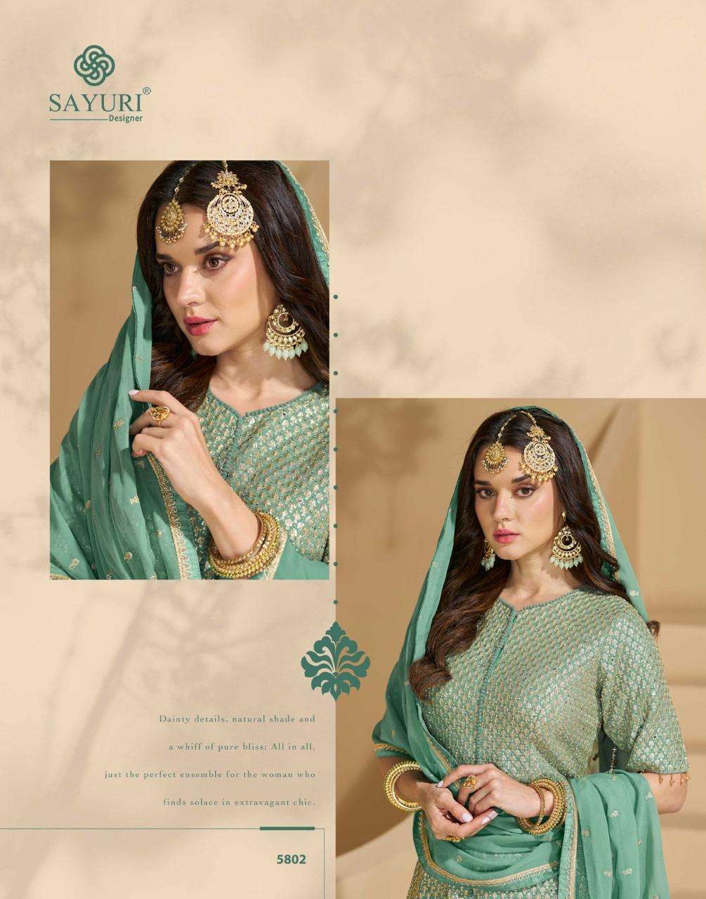 madhubala by sayuri colors series gerogette heavy beautiful embroidery work eid special salwar kameez best online price surat