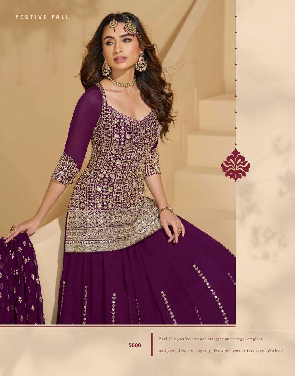 madhubala by sayuri colors series gerogette heavy beautiful embroidery work eid special salwar kameez best online price surat