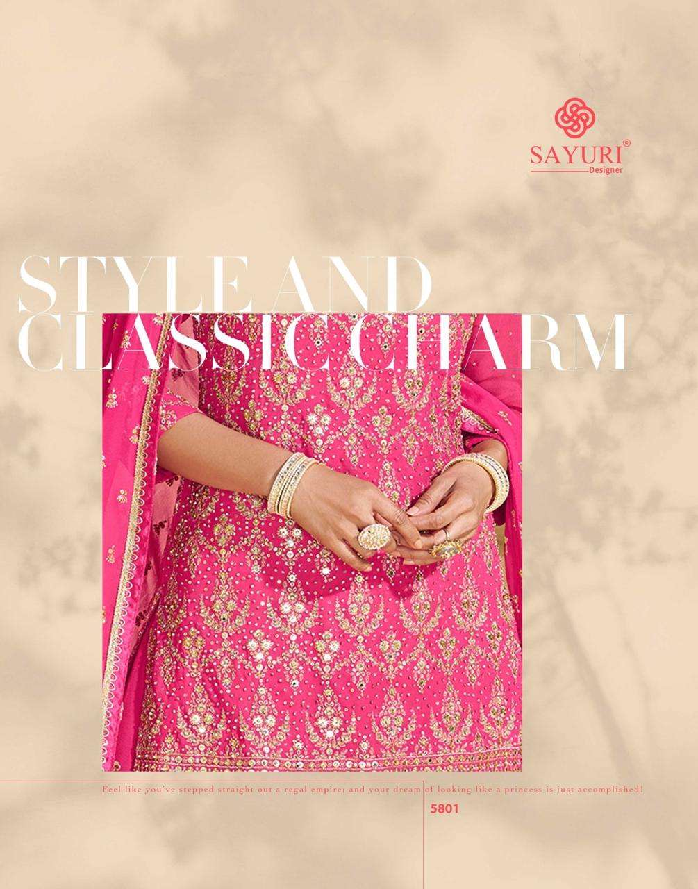 madhubala by sayuri colors series gerogette heavy beautiful embroidery work eid special salwar kameez best online price surat