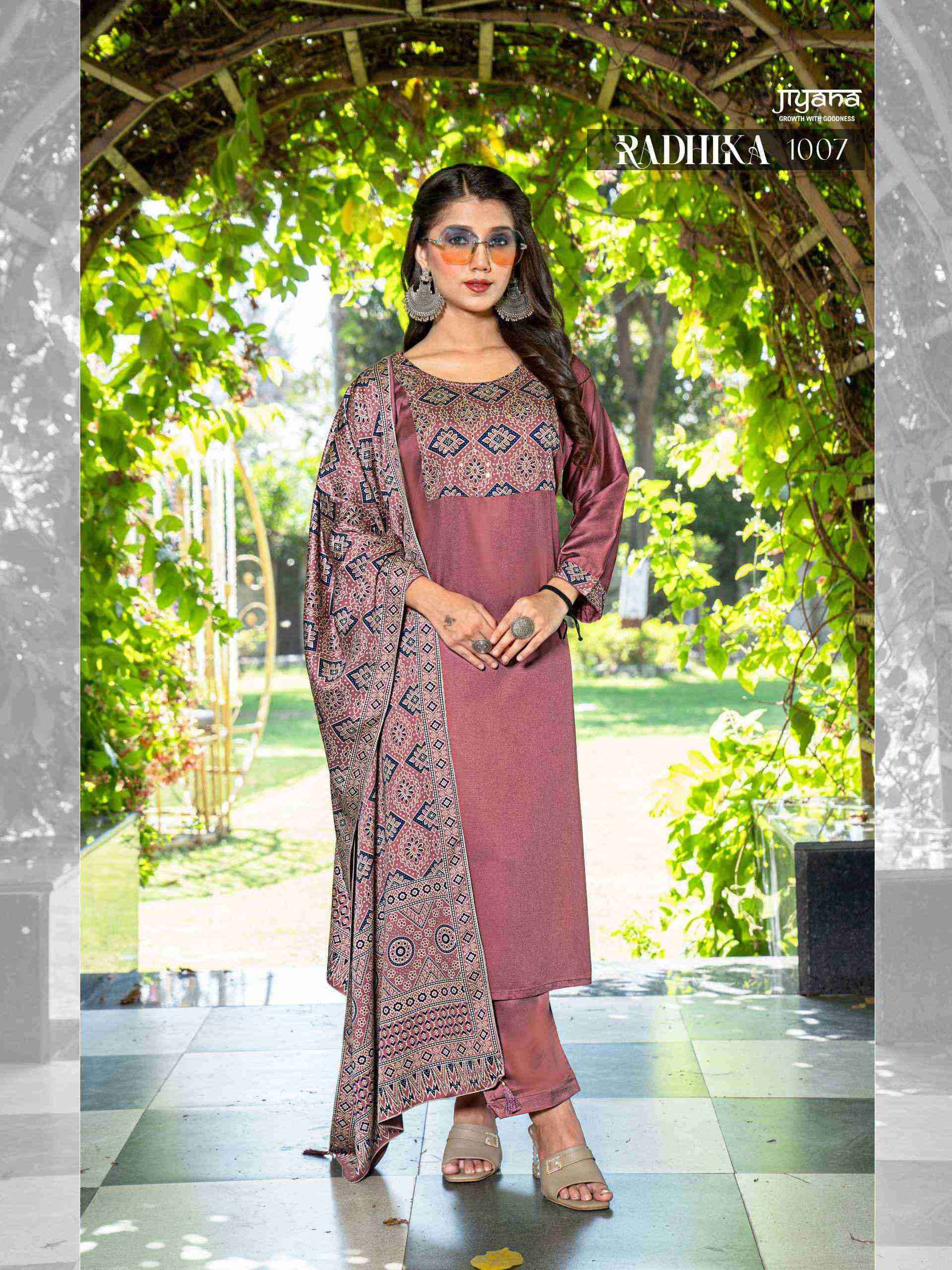 radhika by jiyana colors series gajji silk new best designer readymade salwar kameez best online price surat