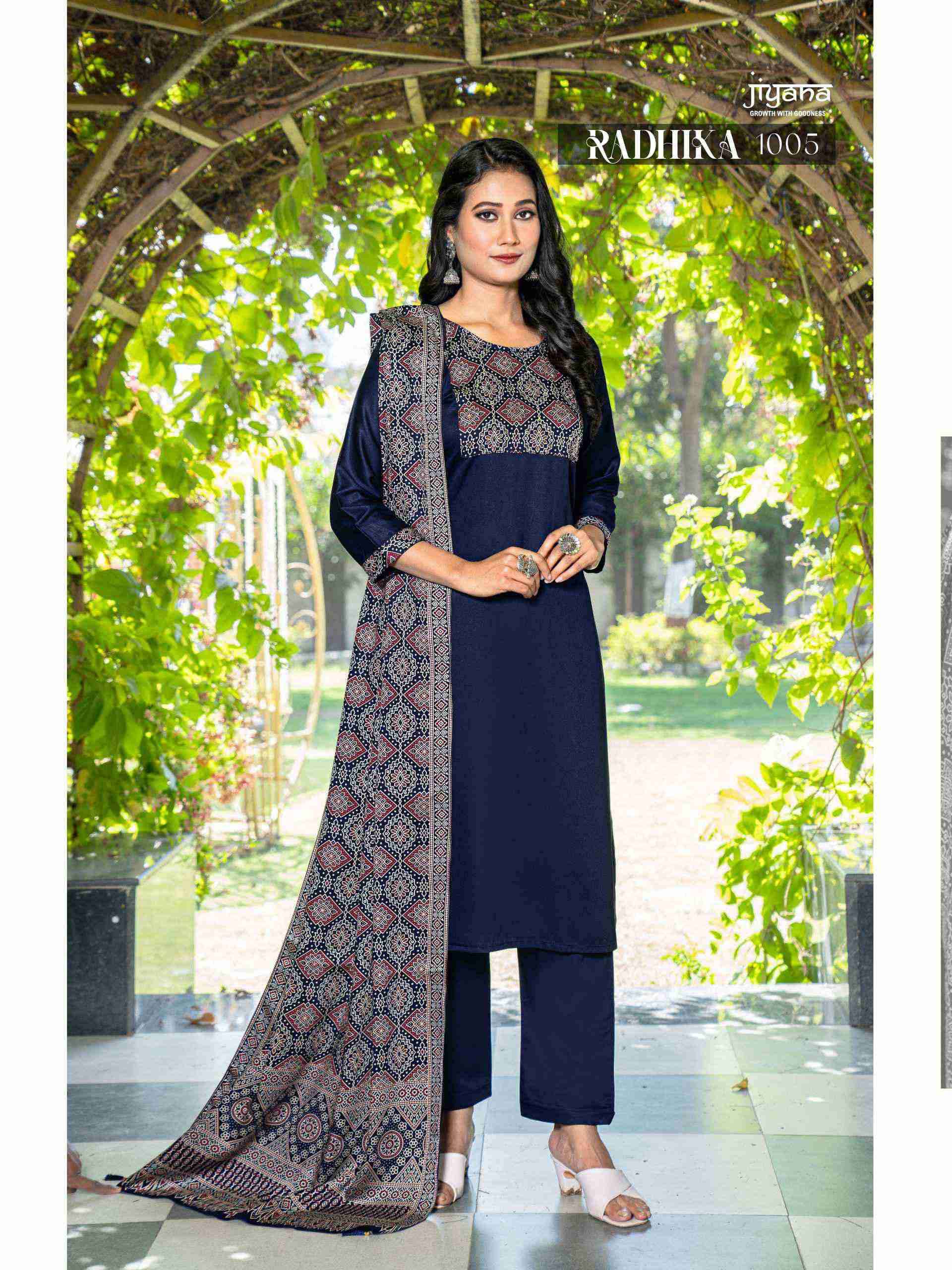 radhika by jiyana colors series gajji silk new best designer readymade salwar kameez best online price surat