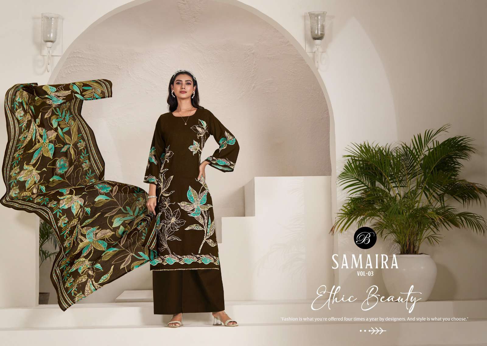 samaira vol 3 by zulfat designer suits colors series viscose rayon embroidery worked designer salwar kameez best online price surat
