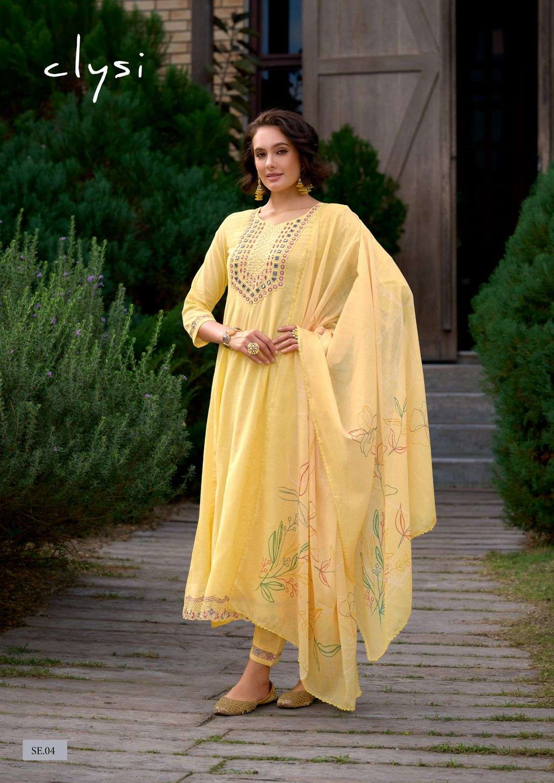 sehra by clysi colors series cotton embroidery with handwork designer readymade salwar kameez best online price surat