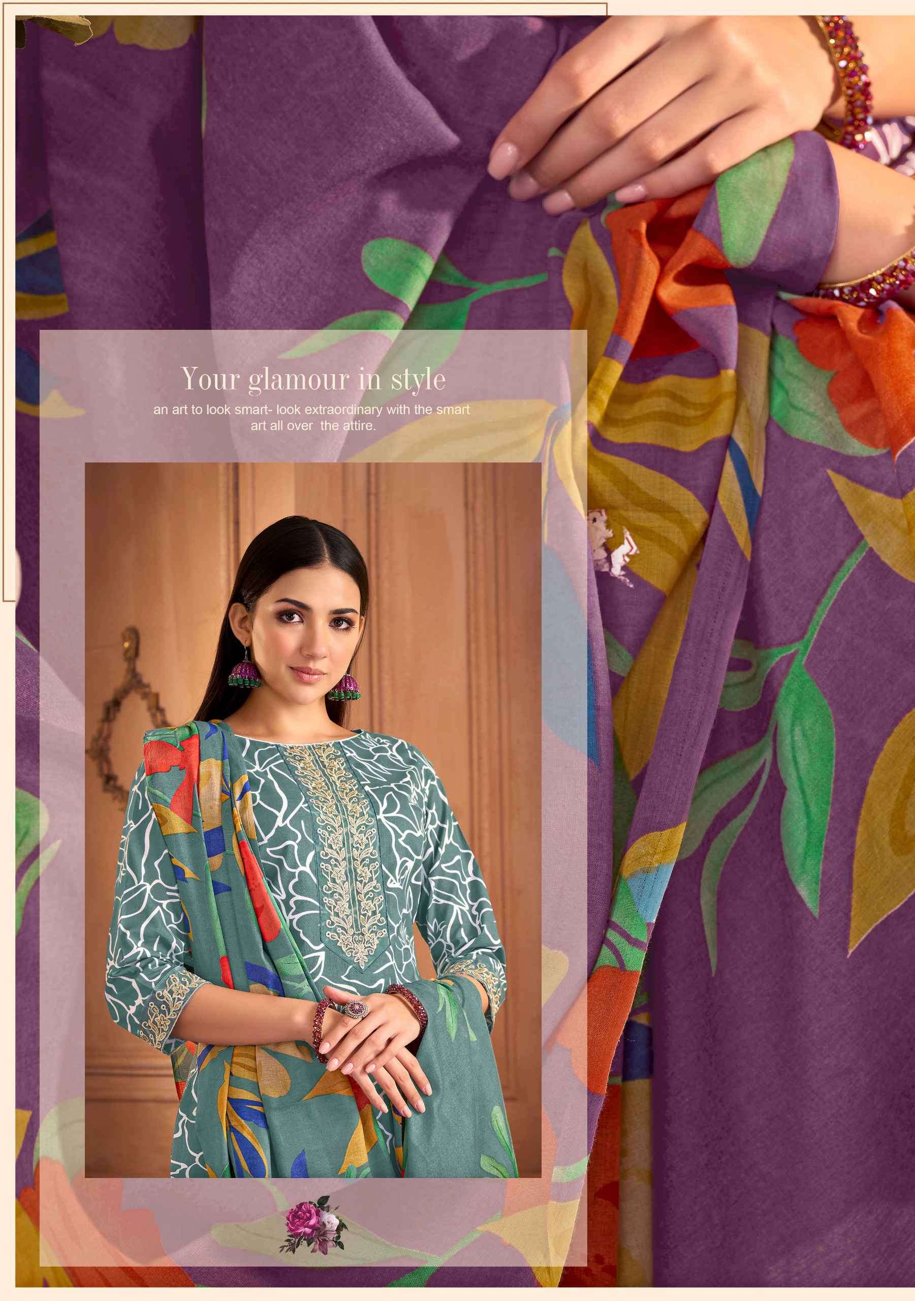 super star 2 by alok suits colors pure cambric fancy embroider designer salwar kameez best rant surat