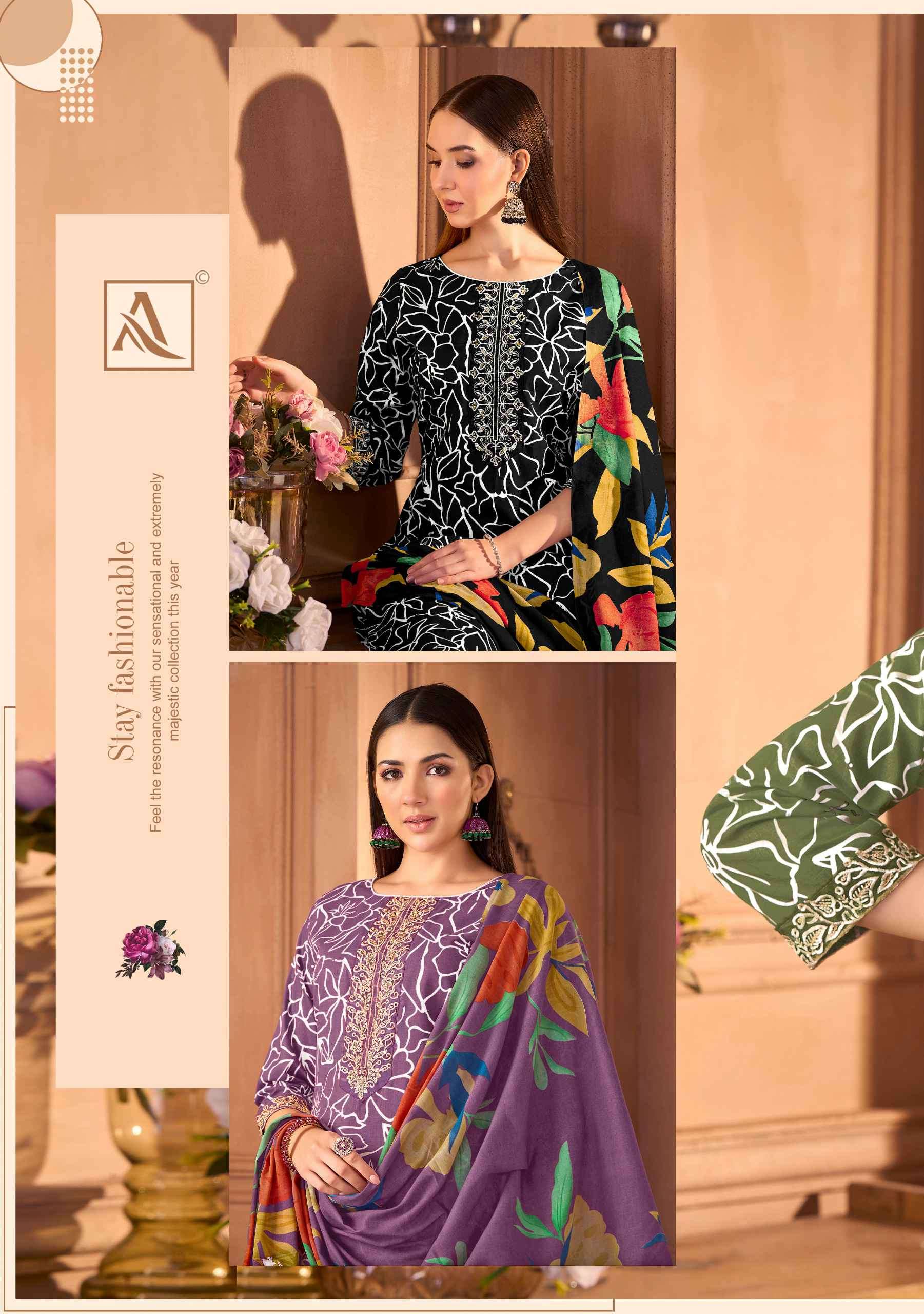 super star 2 by alok suits colors pure cambric fancy embroider designer salwar kameez best rant surat