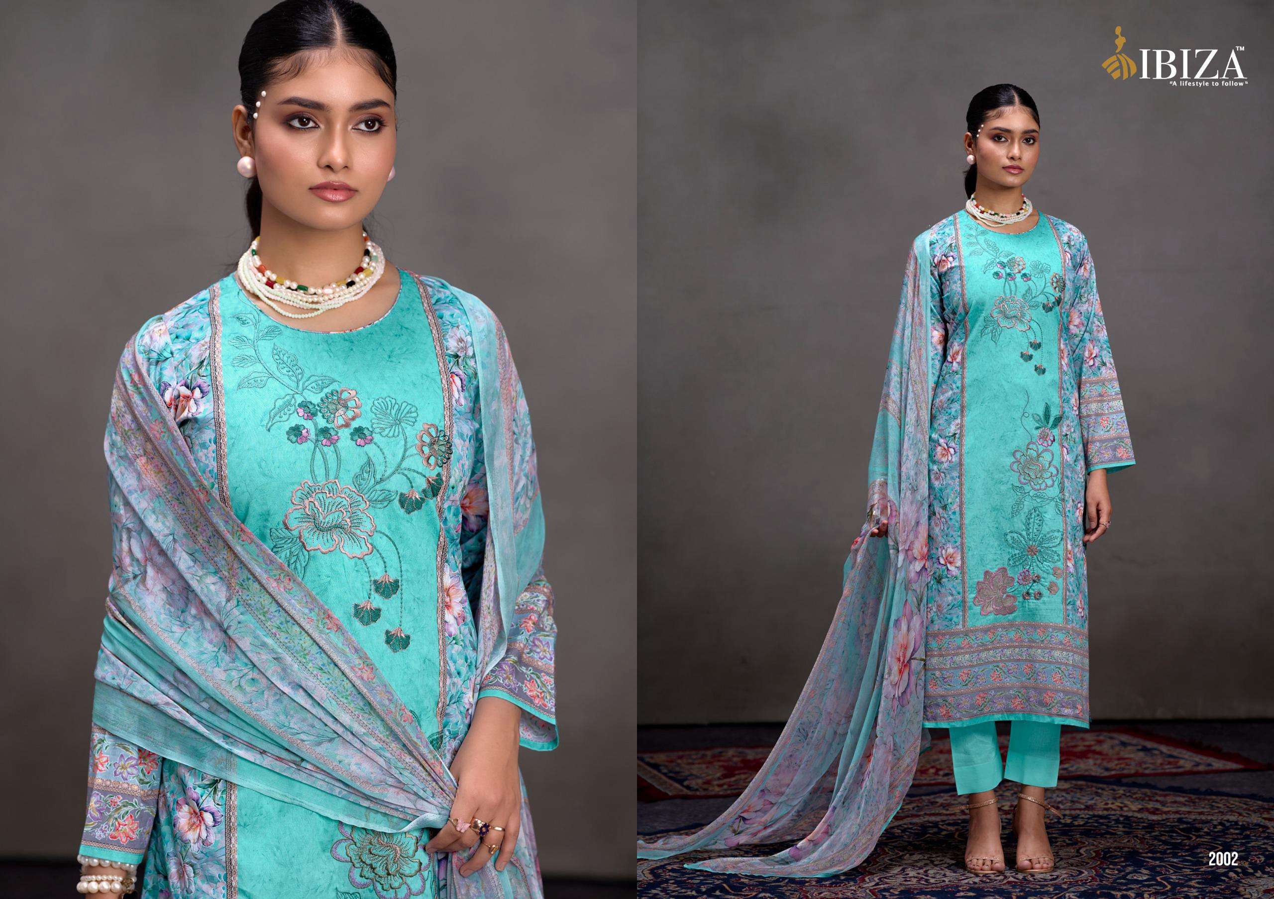 zareena by ibiza  colors series lawn cotton designer salwar kameez best online price 