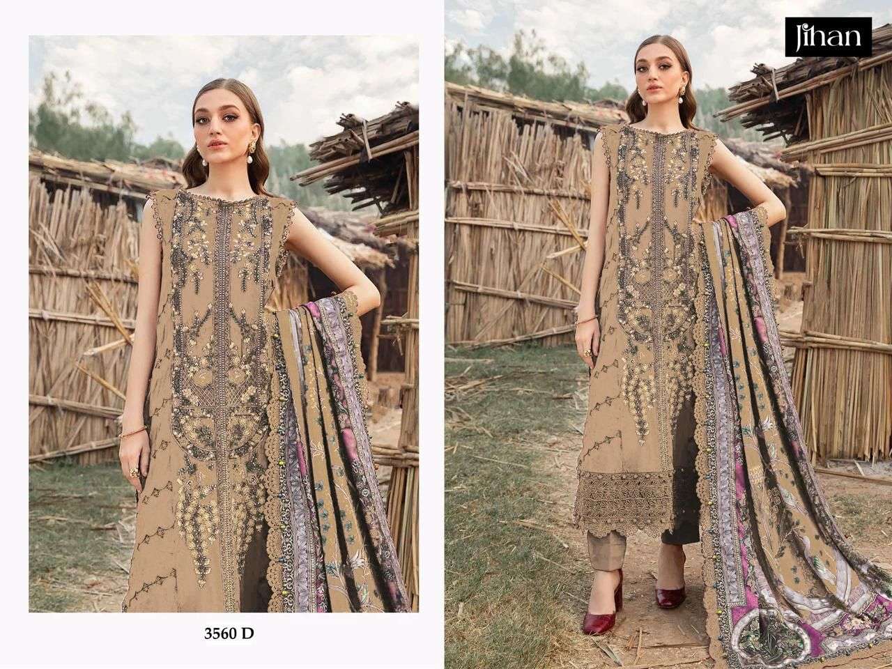 3560 by jihan colors exclusive self embroidery ready to unstitched special function wear salwar kameez best online price surat