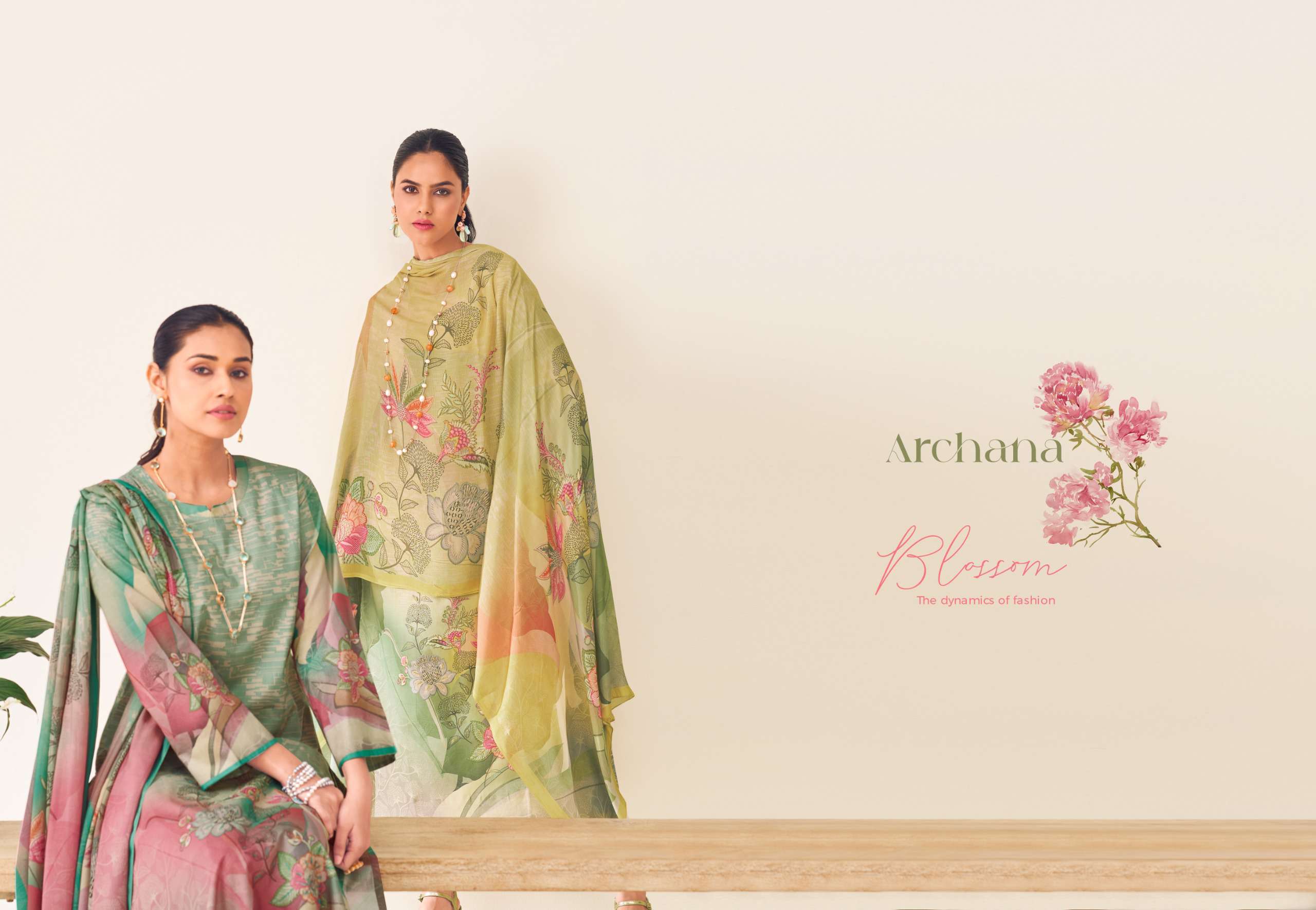 archana by simar colors premium unstitched designer lawn cotton salwar kameez online dealer surat