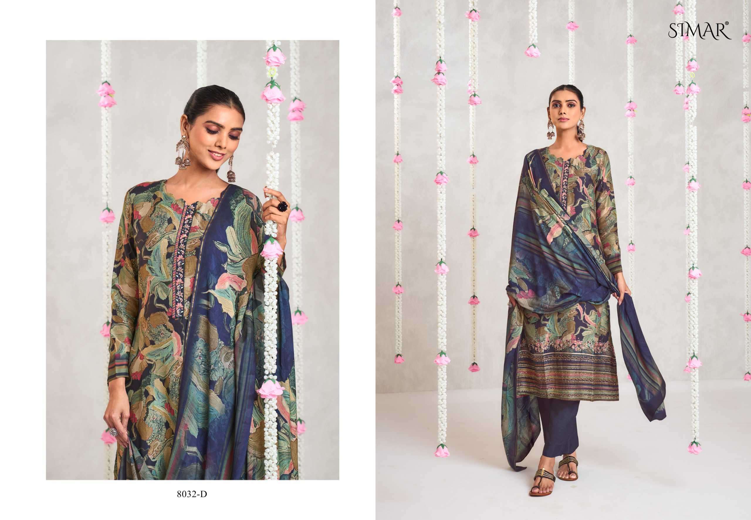 astitva  by simar colors ready to unstitch casual wear salwar kameez online surat