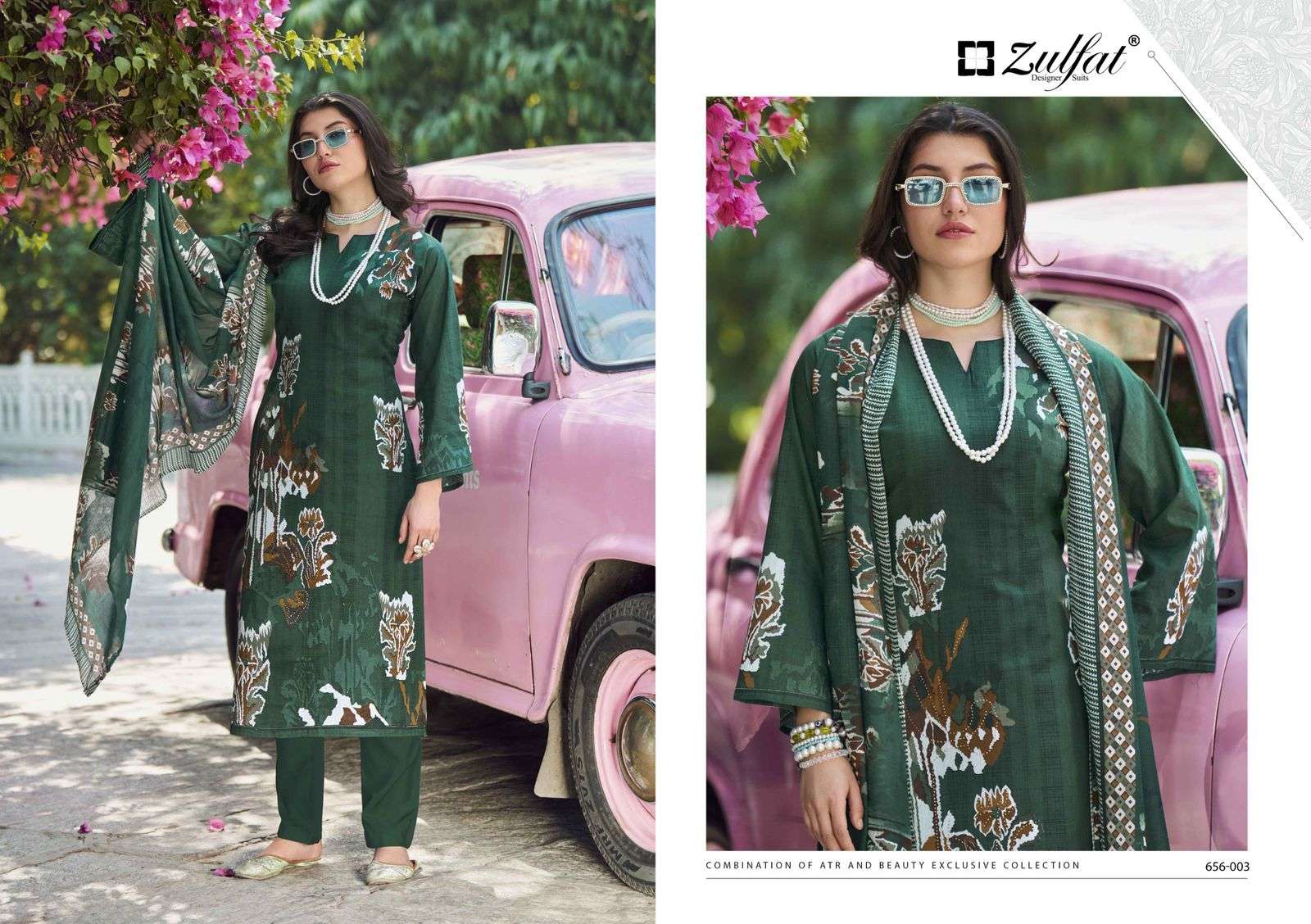 bahaar by zulfat designer suits colors summer special cotton casual wear salwar kameez best online price surat