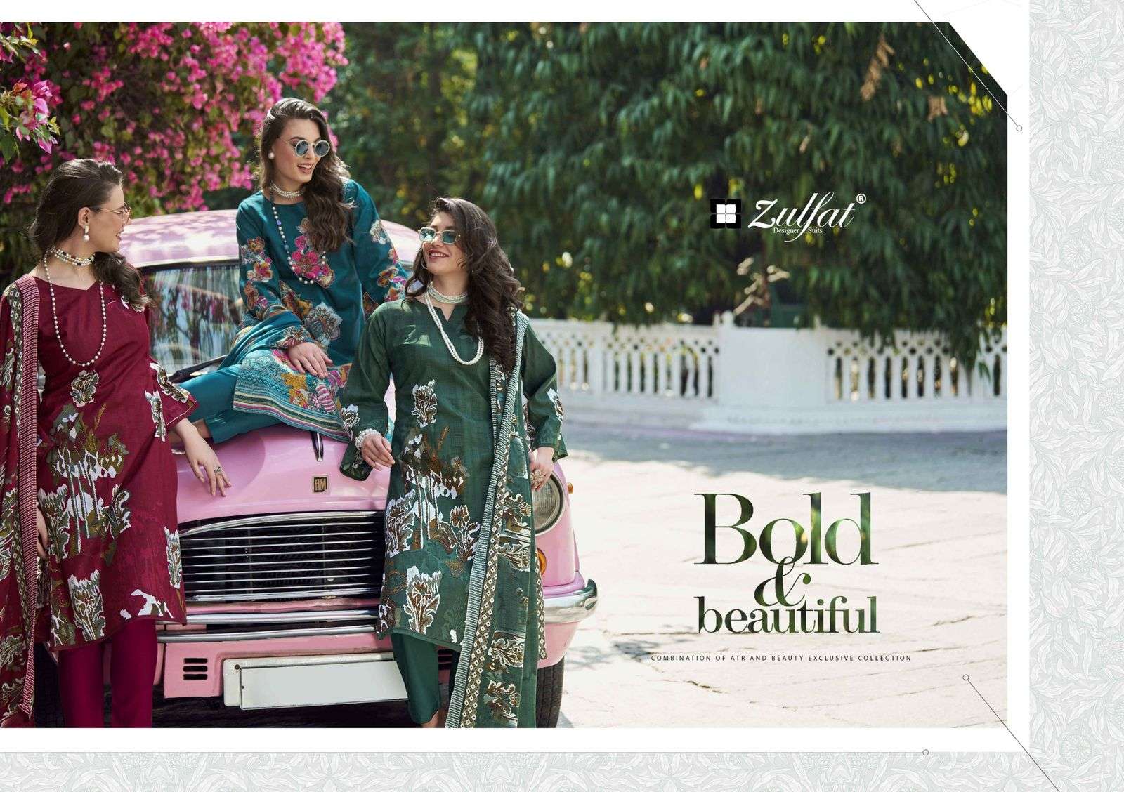 bahaar by zulfat designer suits colors summer special cotton casual wear salwar kameez best online price surat