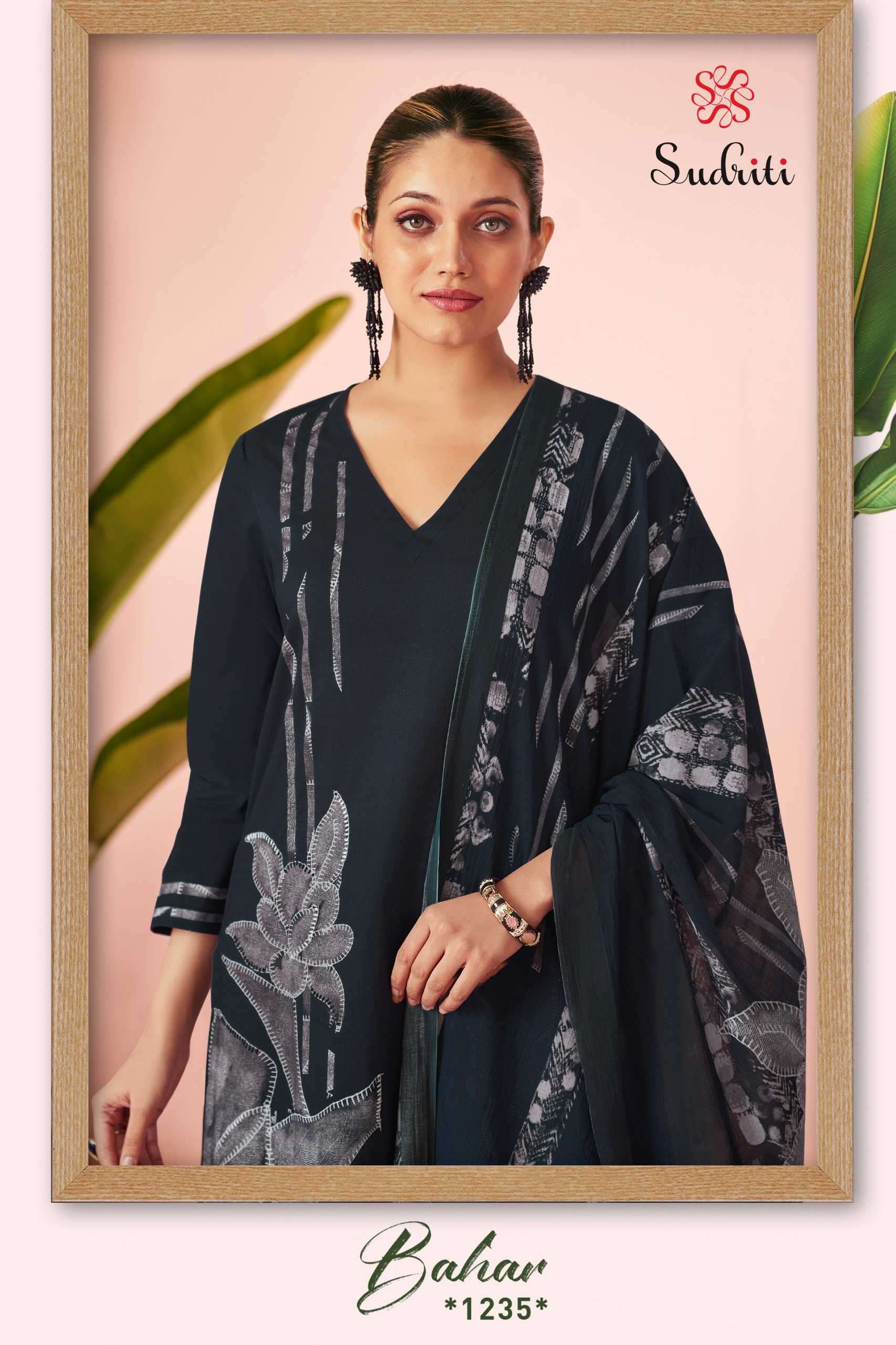 bahar by sudriti colors summer special cotton daily wear salwar kameez best online price surat