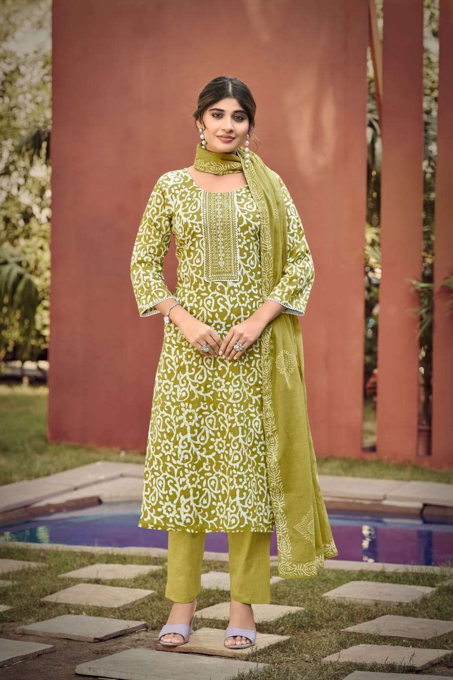 batik vol 5 by ossm colors fancy embroidered latest designer party wear readymade salwar kameez online surat