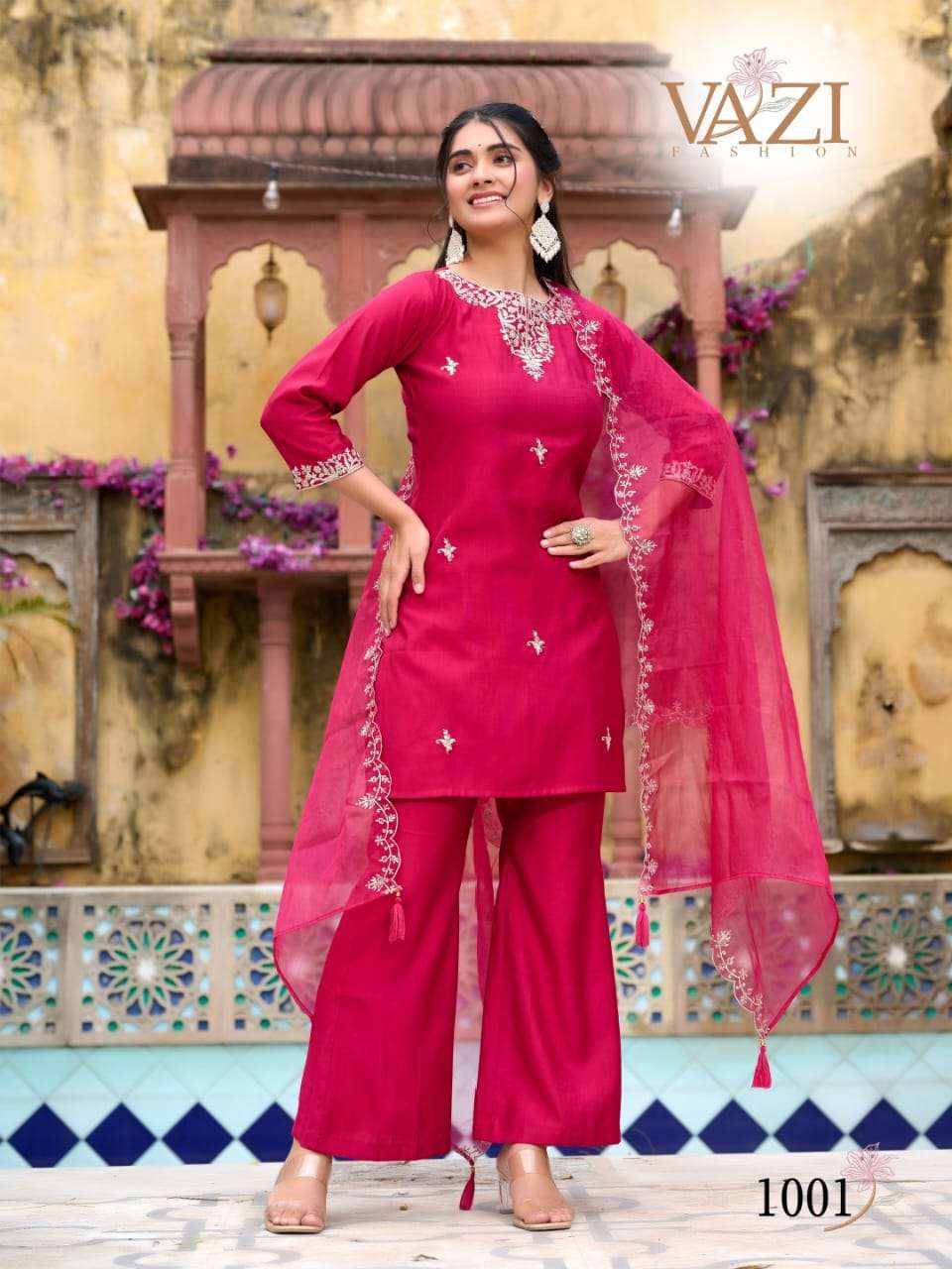 bell bottom by vazi fashion fancy designer modern readymade cord set collection best online price surat