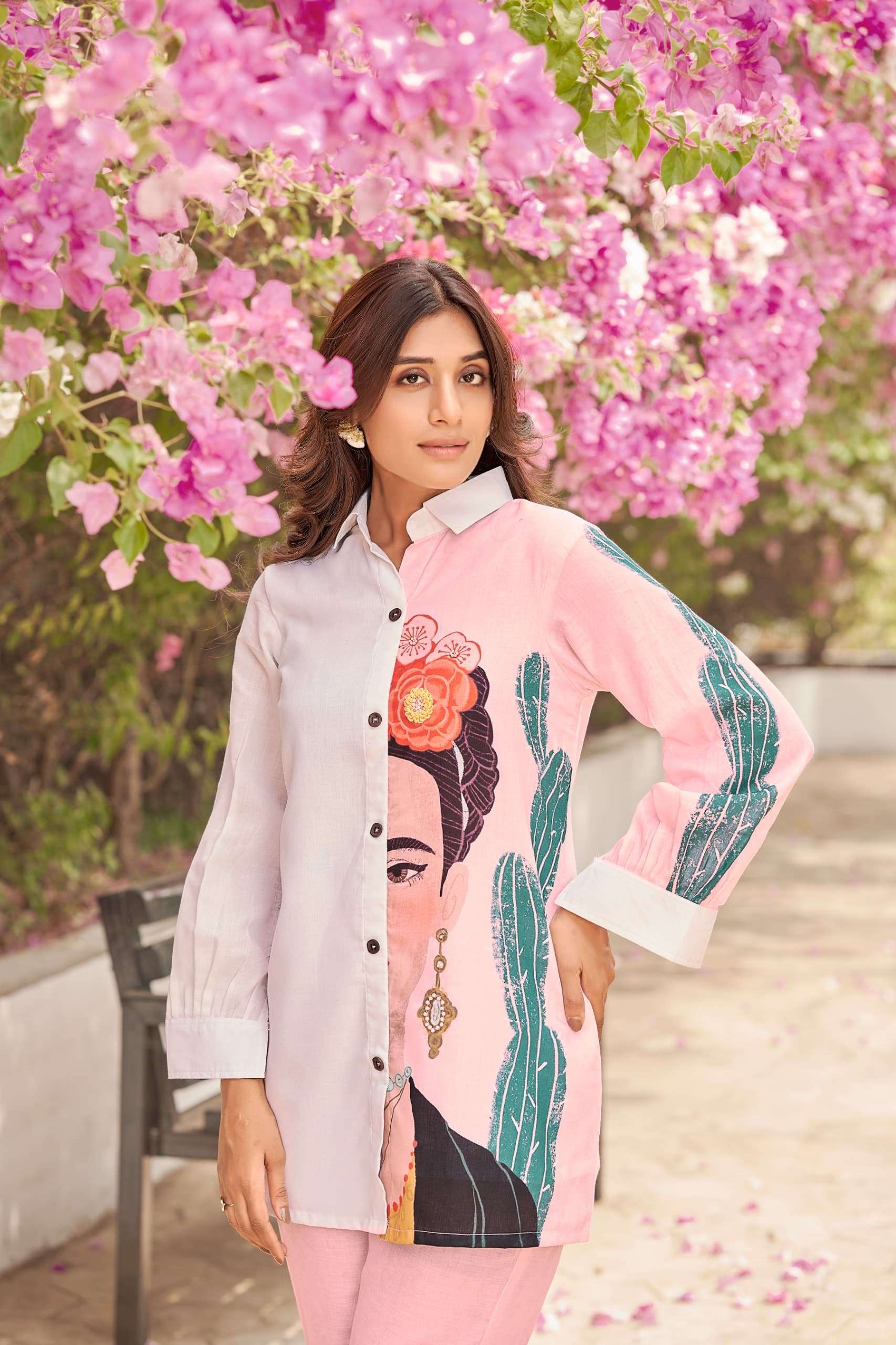 colors 6 by pratham fashion trendy co-ord set with  top and pants best online price surat